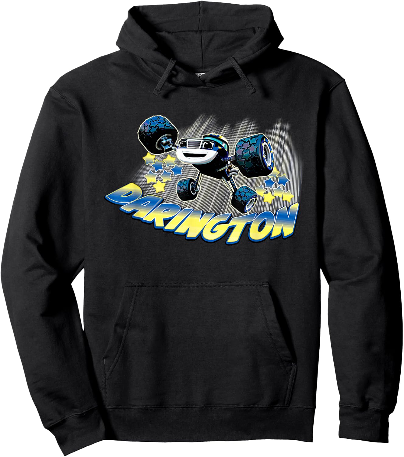 Blaze and the Monster Machines Darington Badge Hoodie - Hoodie | Black