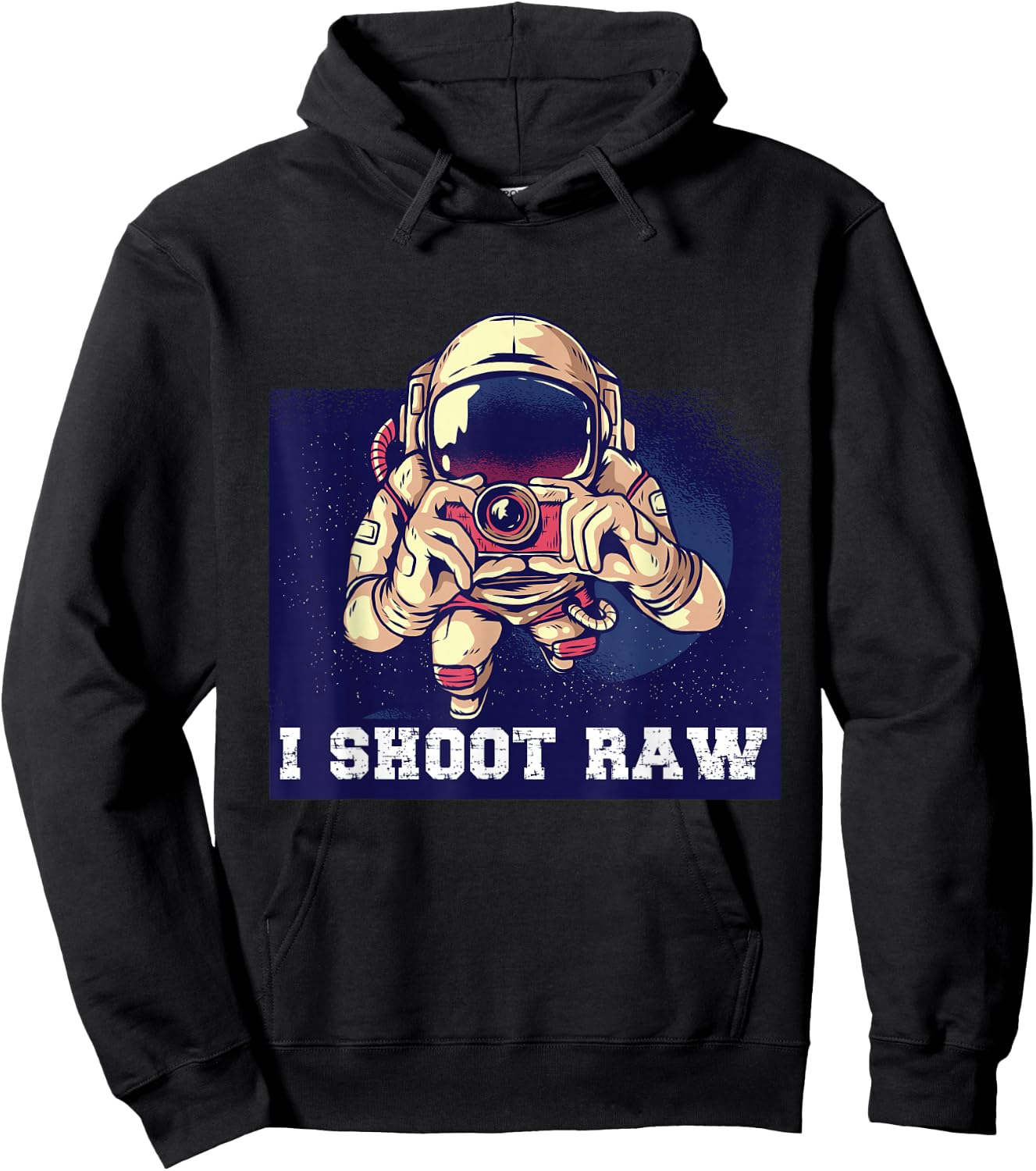 I Shoot Raw Hoodie - Hoodie | Black