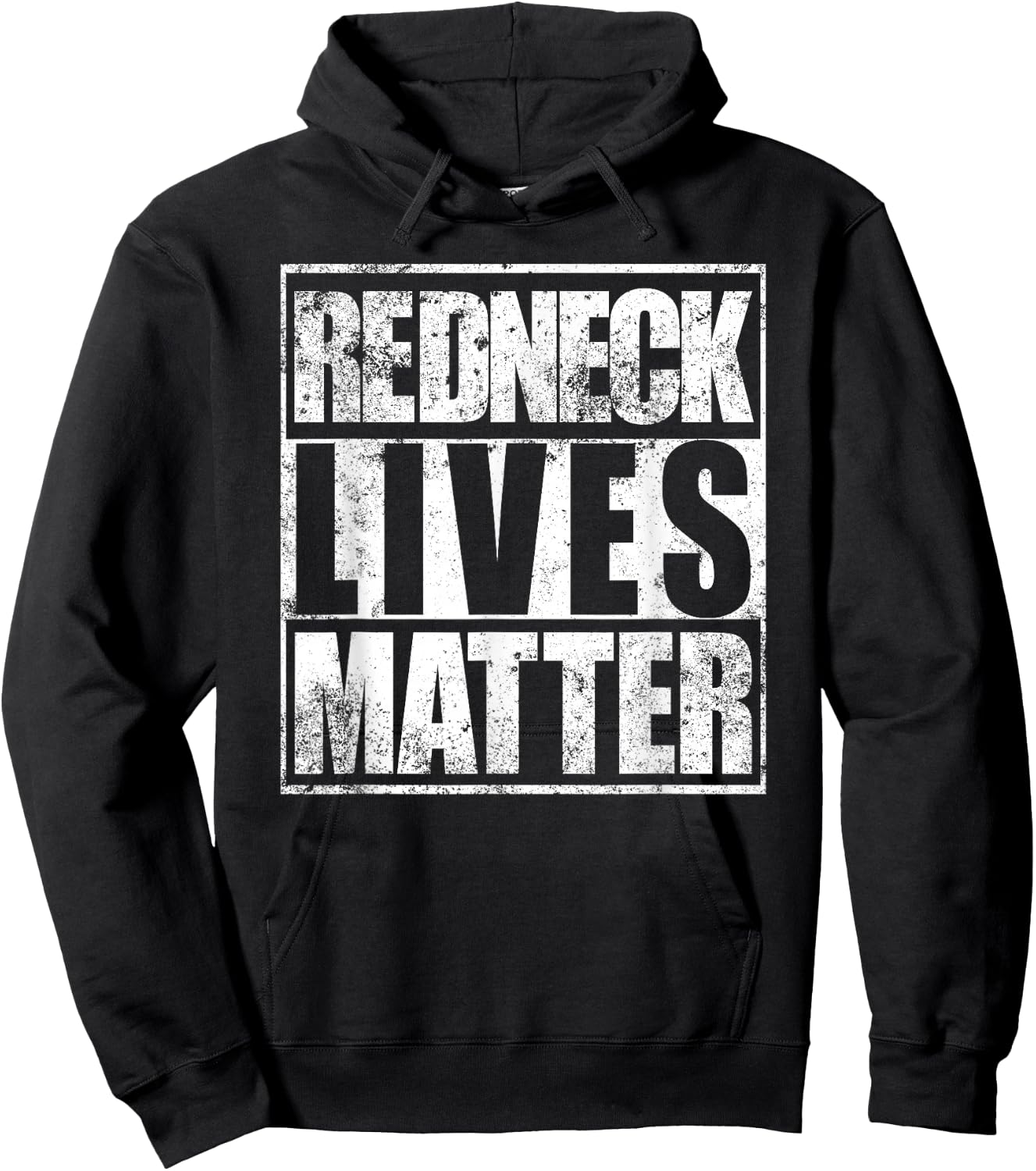 Redneck Lives Matter Funny Country Southern Redneck Hoodie - Hoodie | Black