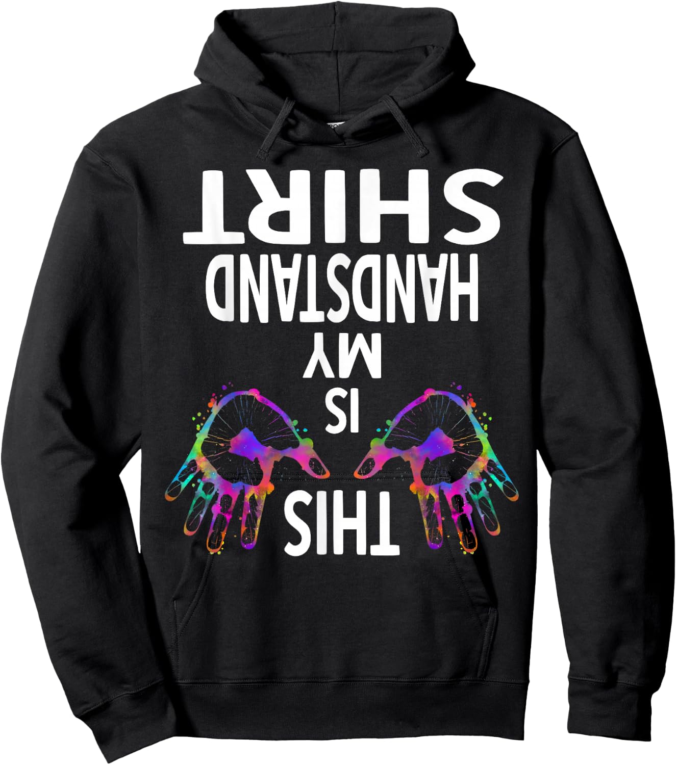 This Is My Handstand Shirt Gymnastics Gymnastics Training Hoodie - Hoodie | Black
