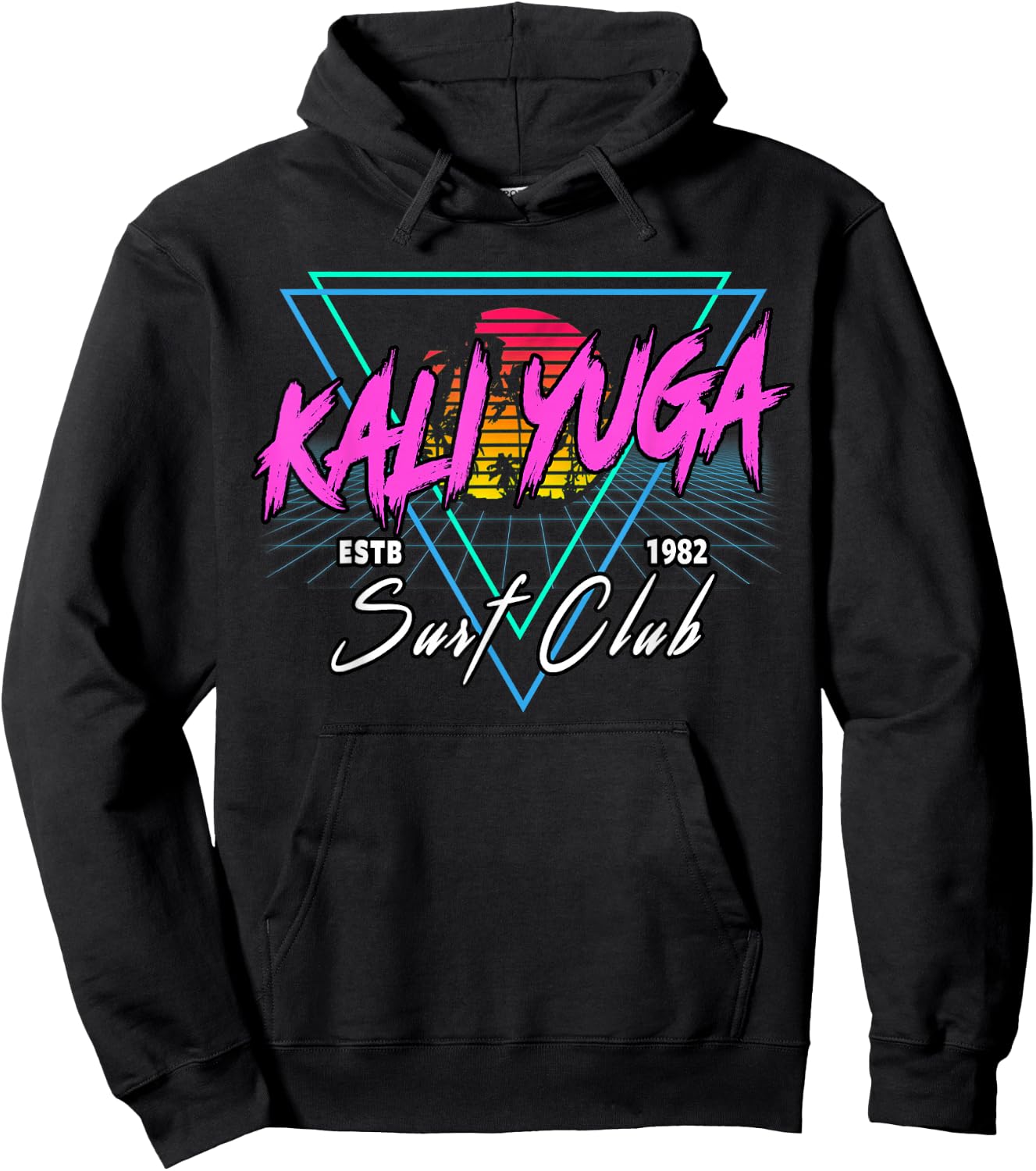 The Kali Yuga Surf Club Shirts Clothing & Store Hoodie - Hoodie | Black