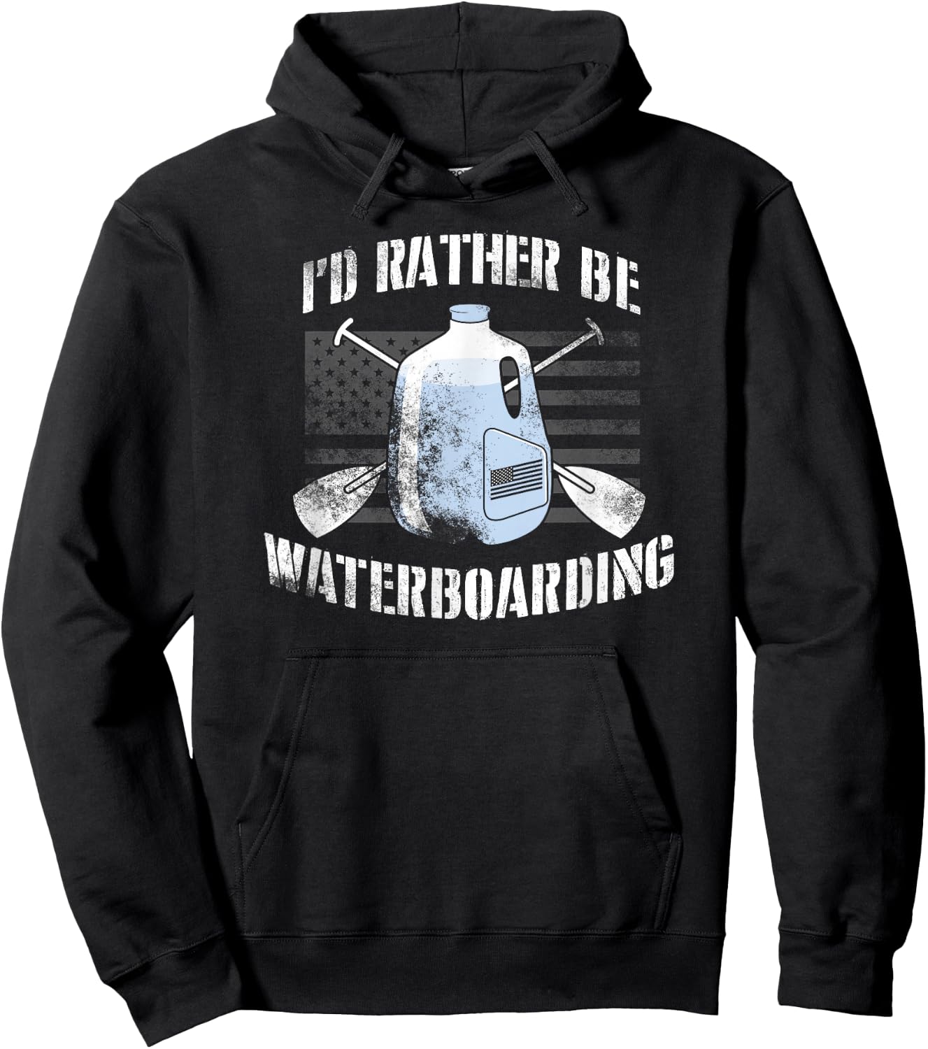 I’d Rather Be Waterboarding Hoodie - Hoodie | Black