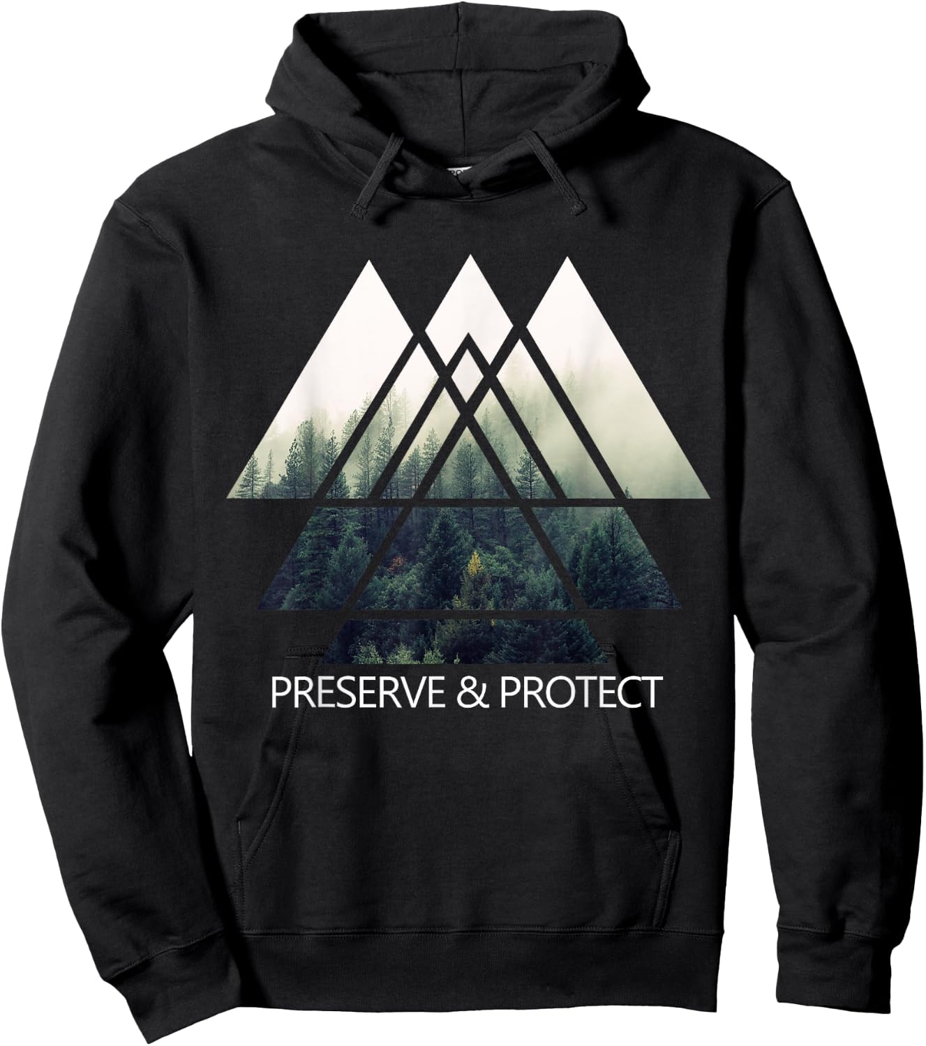 Climate Change Active Preserve & Protect Environmental Gift Hoodie - Hoodie | Black