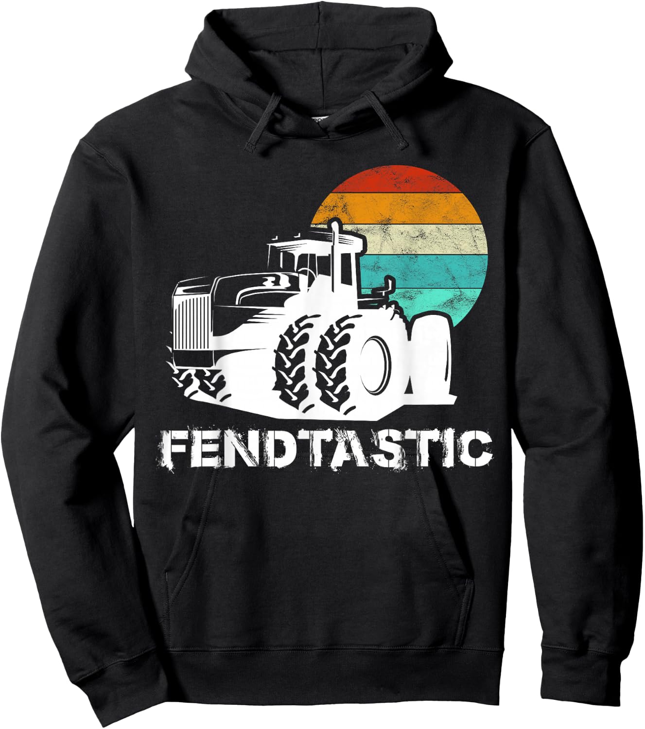 Fendtastic tractor Gift farmers & agriculturists Hoodie - Hoodie | Black