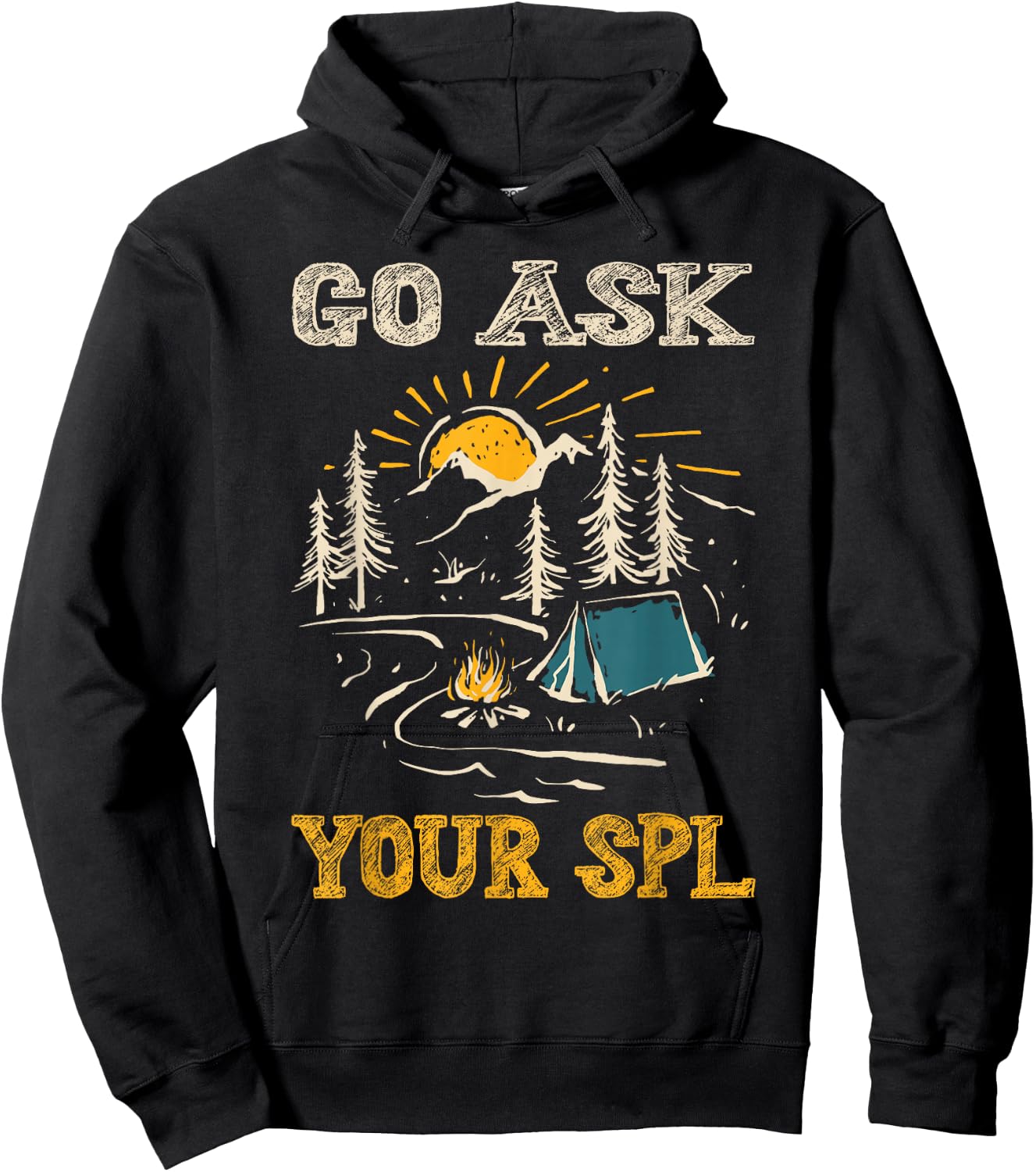Go Ask Your SPL Hoodie - Hoodie | Black