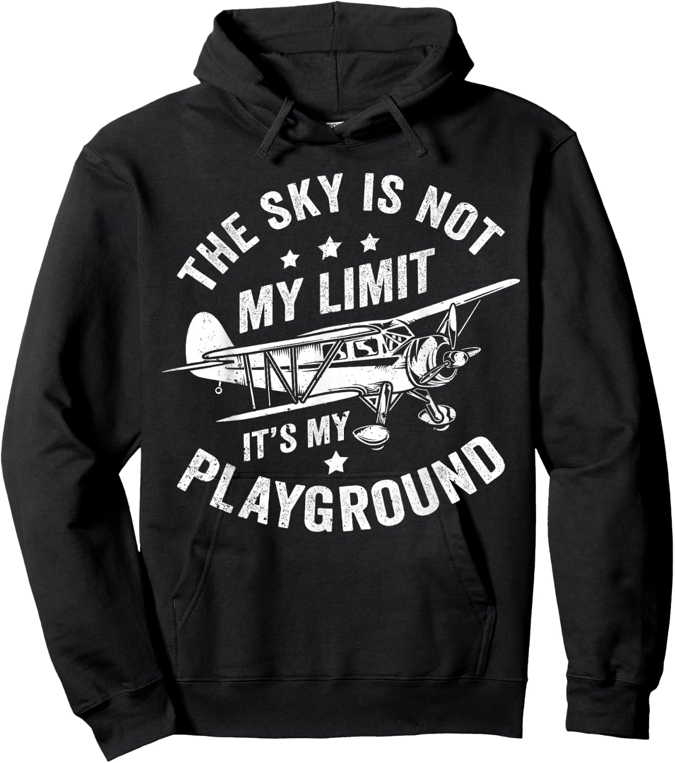 Funny Airplane Pilot Aviation Flying Pilot Airplane Lover Hoodie - Hoodie | Black