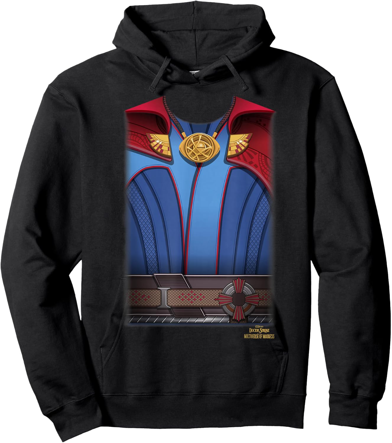 Marvel Doctor Strange in The Multiverse of Madness Costume Hoodie - Hoodie | Black