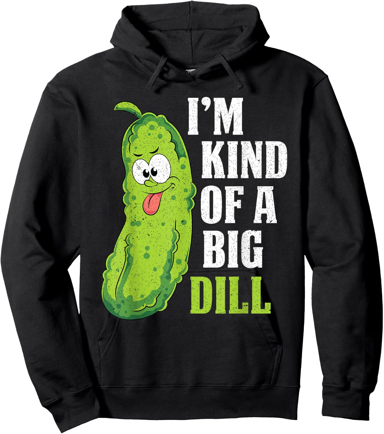 Cucumber Lovers Dill Cucumber Pickle Funny Cucumber Hoodie - Hoodie | Black