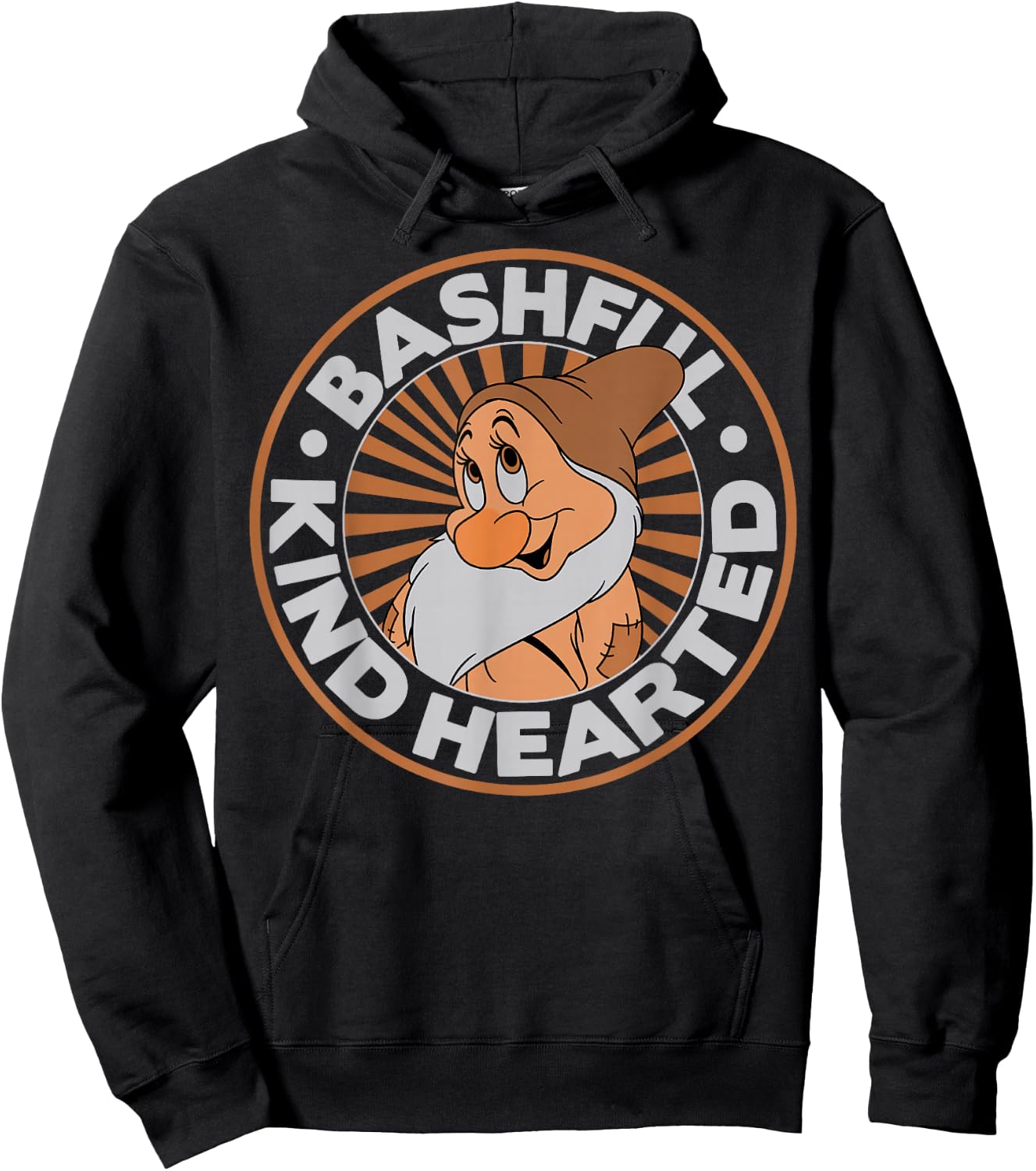 Disney Snow White Bashful Kind Hearted Graphic Hoodie - Hoodie | Black