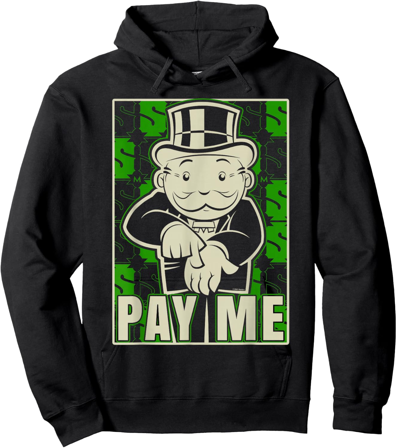 Monopoly Please Pay Me Hoodie - Hoodie | Black