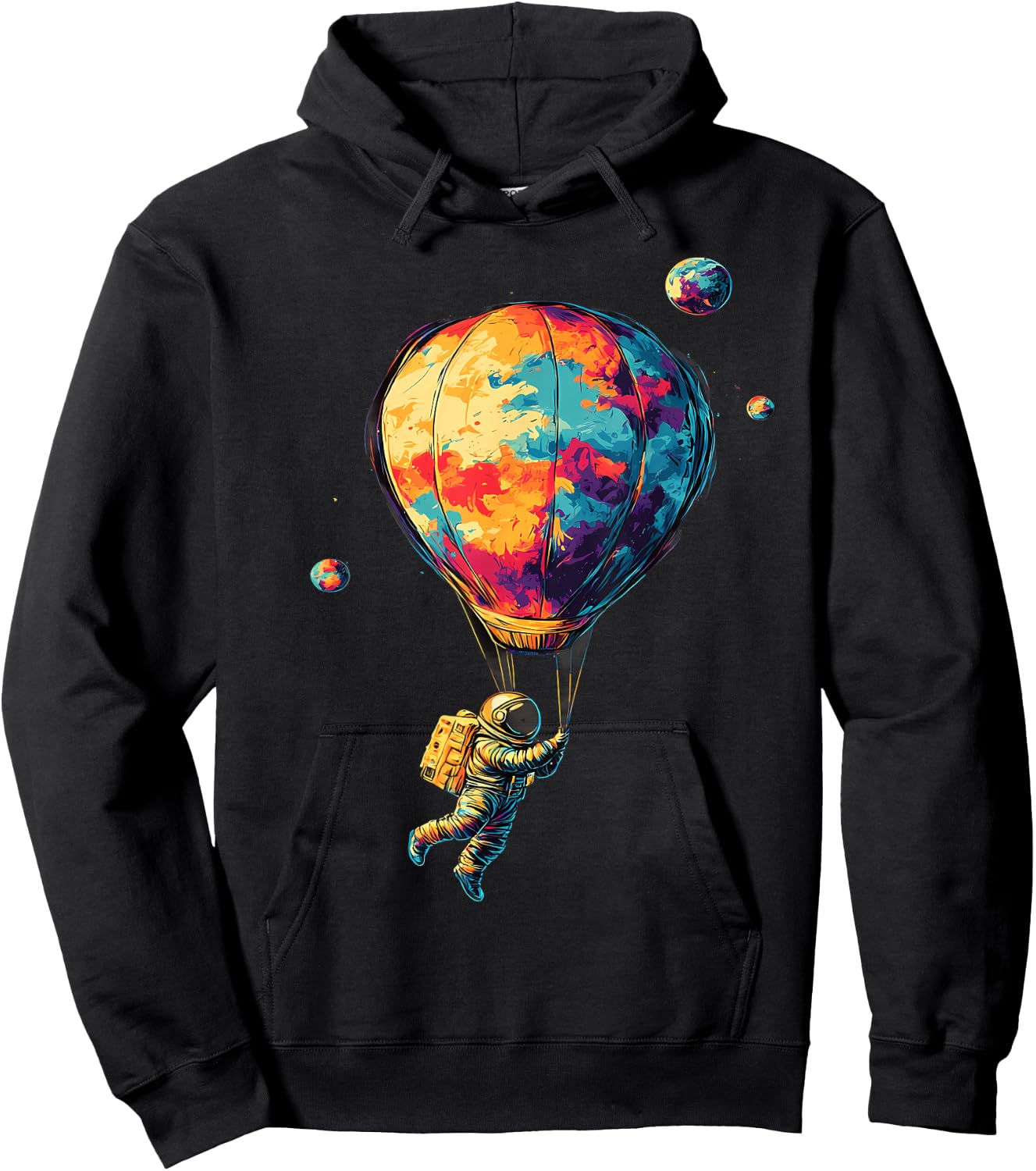 Hot Air Balloon Ride Festival Hot Air Ballooning Hoodie - Hoodie | Black