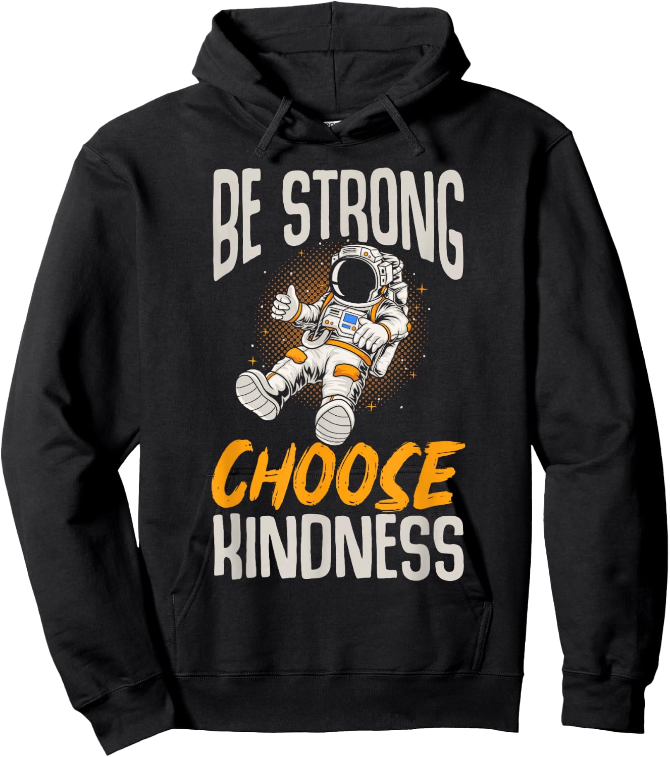 Be Kind Kids Be Strong Choose Kindness Boys Hoodie - Hoodie | Black