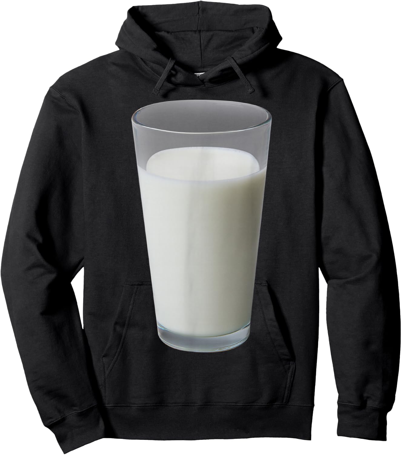 Glass of Milk Costume Hoodie - Hoodie | Black