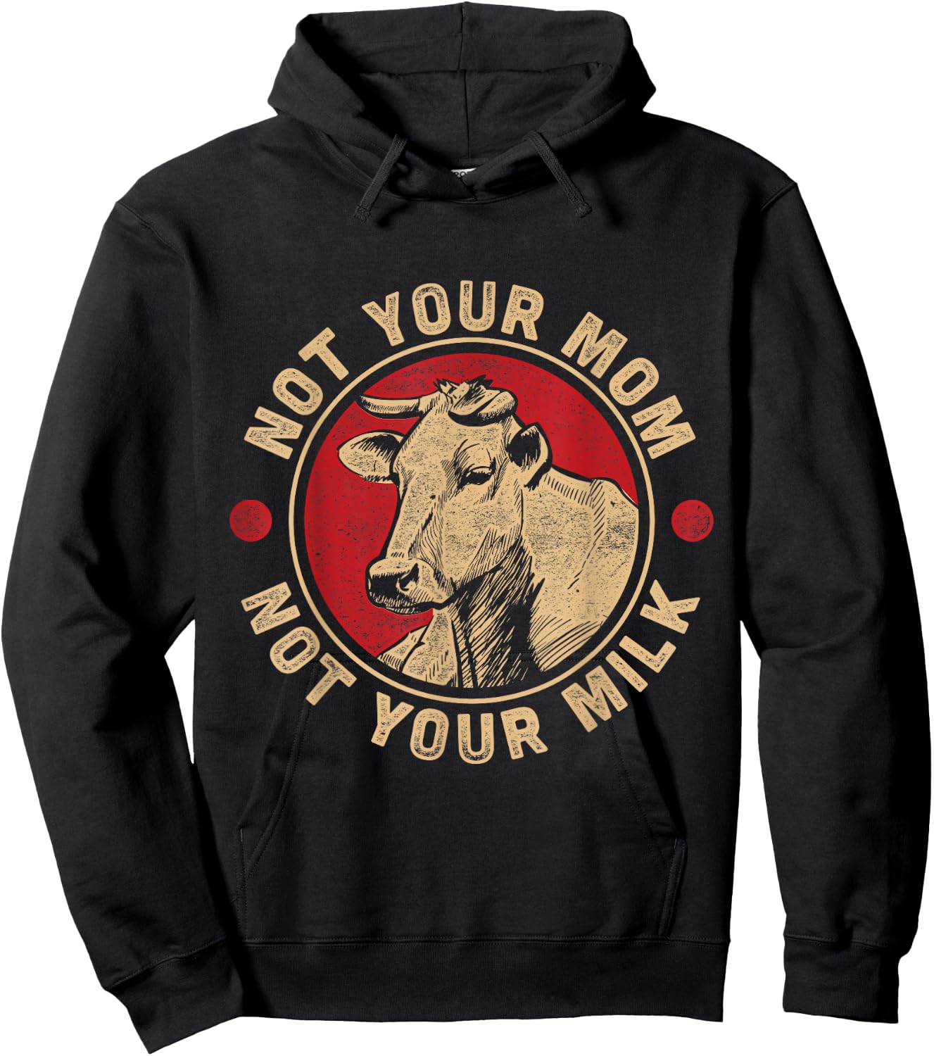 Animal rights activists vegetarian Earth Day organic vegan Hoodie - Hoodie | Black