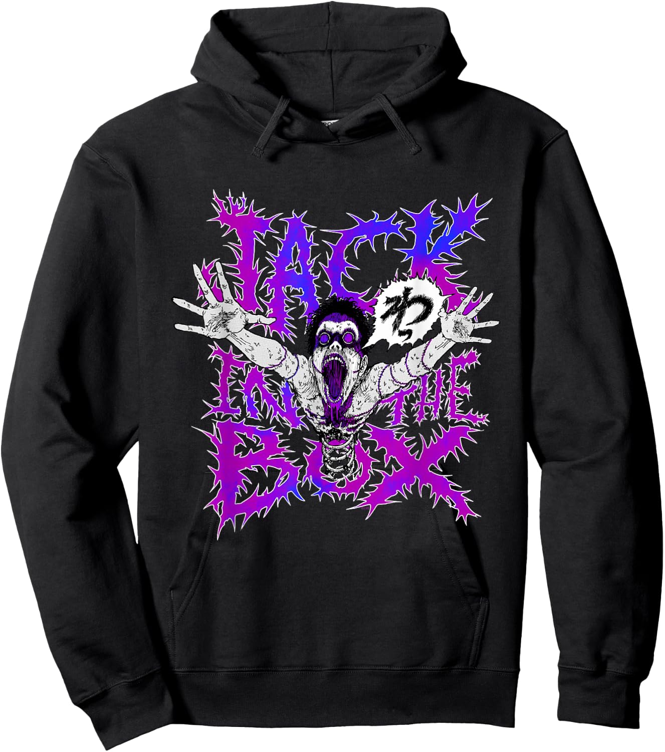 Uzumaki Jack in the Box Hoodie - Hoodie | Black