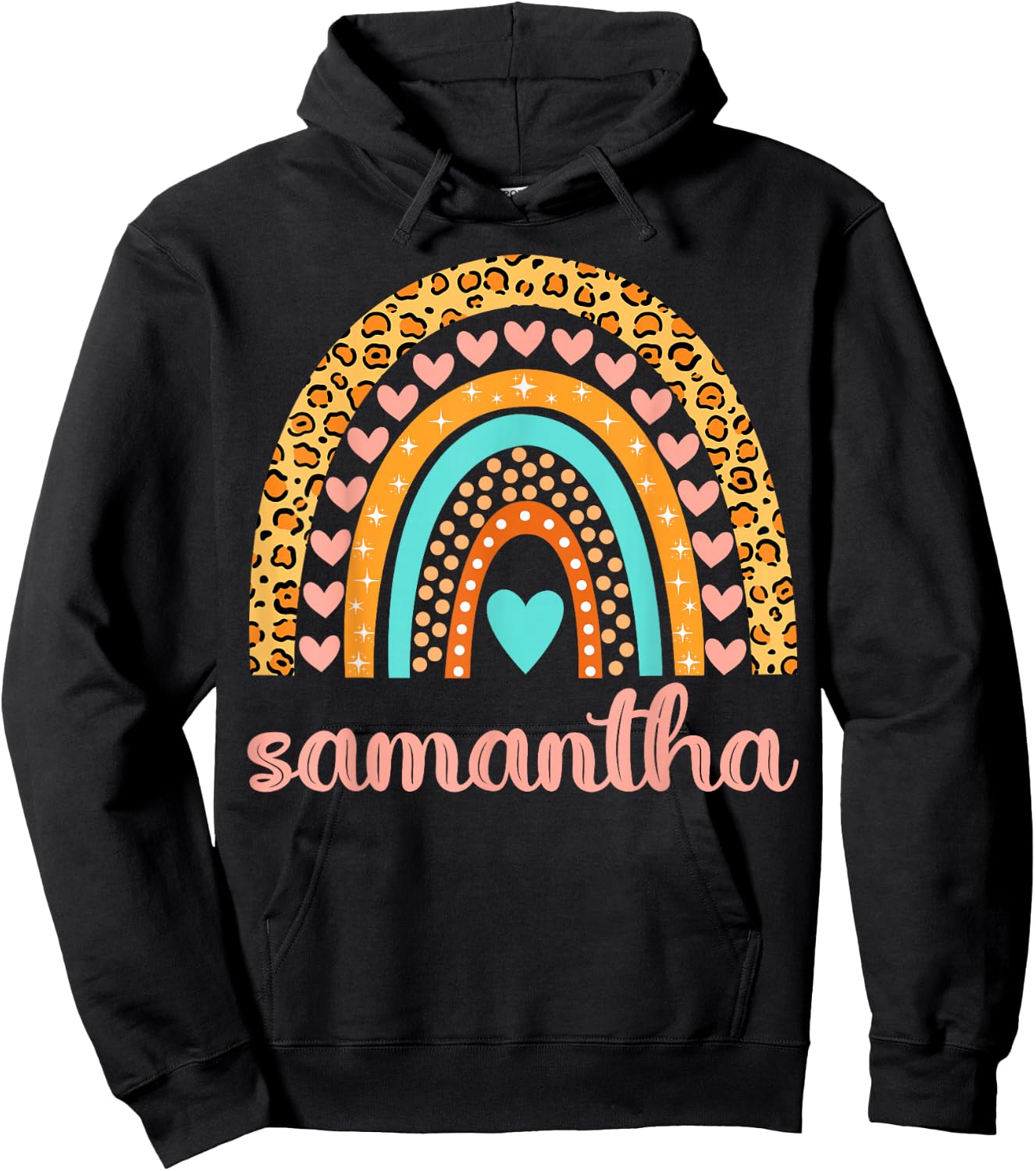 Samantha Samantha Name Birthday Shirt Gift Hoodie - Hoodie | Black