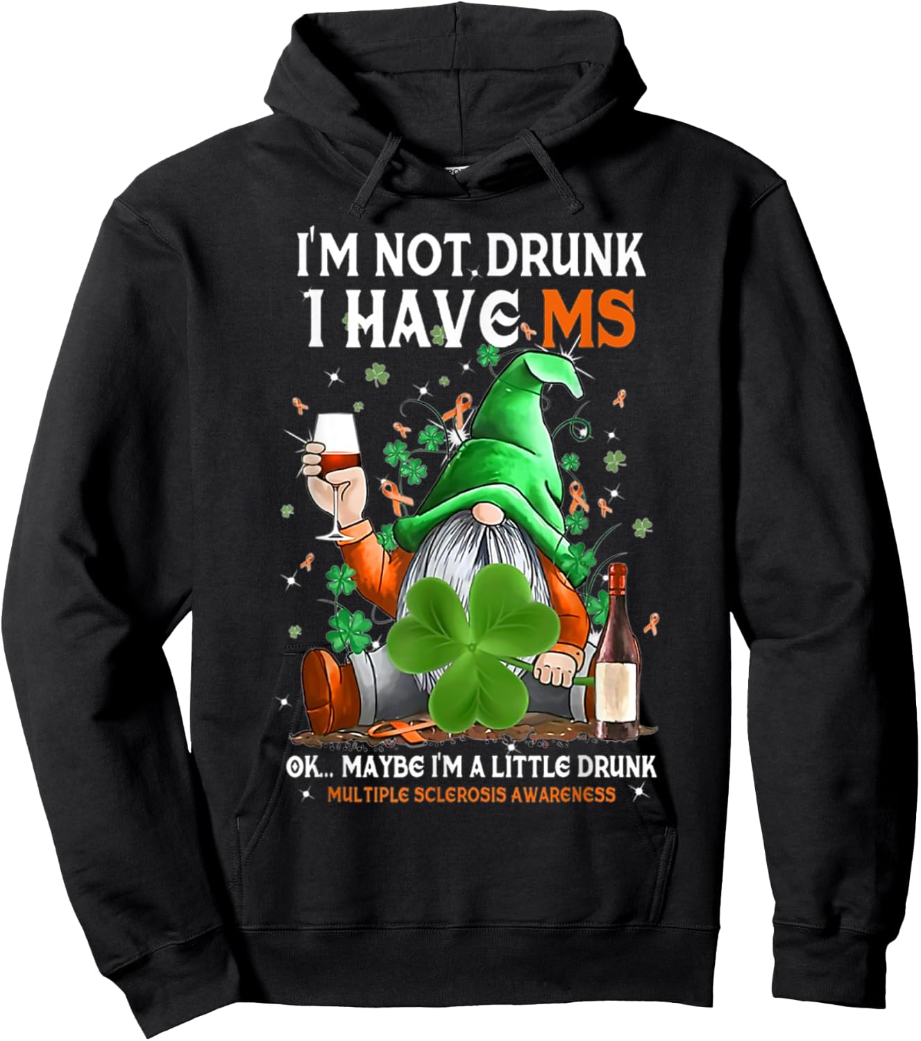 I'm not drunk i have MS ok maybe i'm a little drunk multiple Hoodie - Hoodie | Black