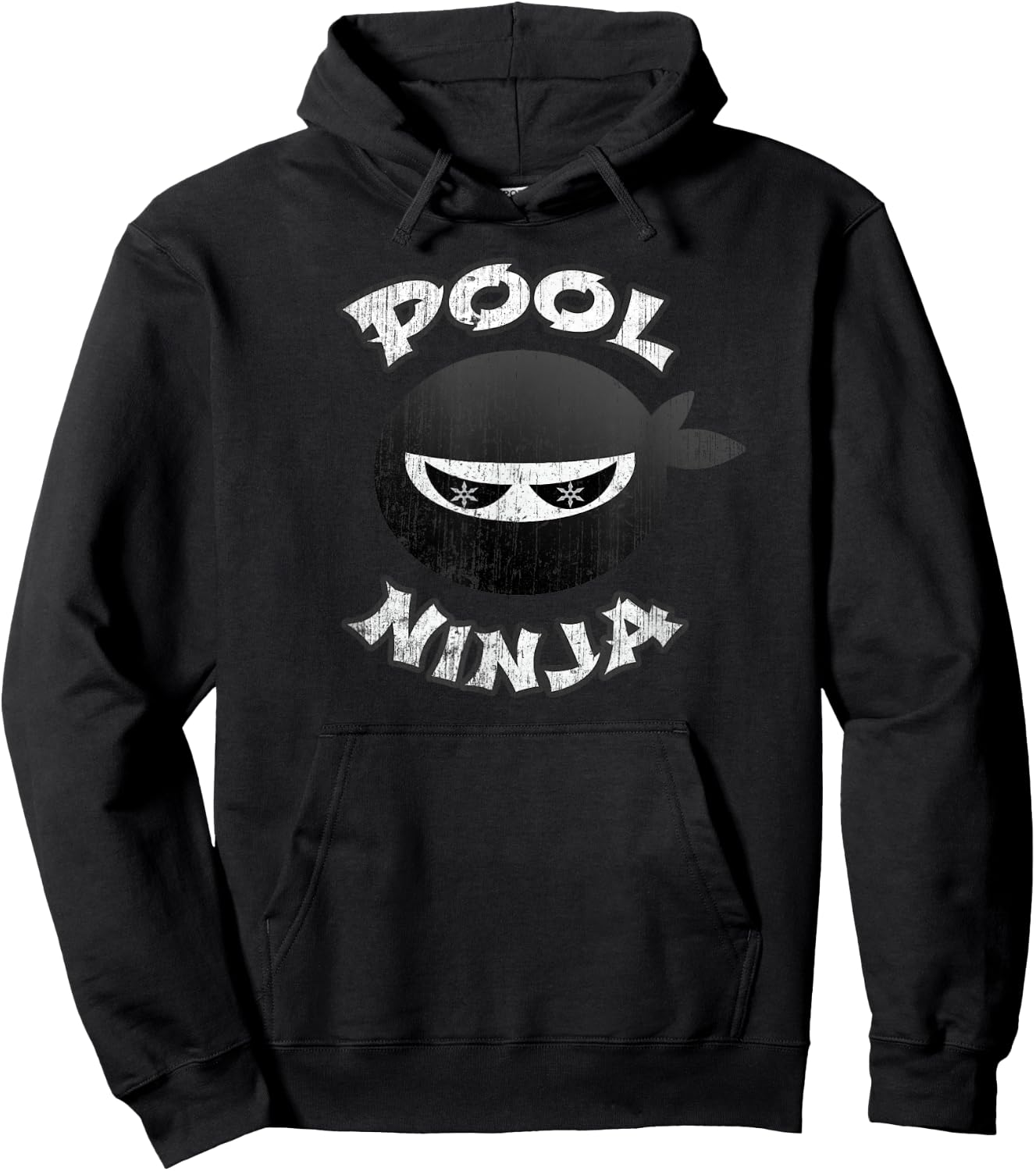 Pool Ninja Multitasking Gym Manager Water Theme Park Resort Hoodie - Hoodie | Black
