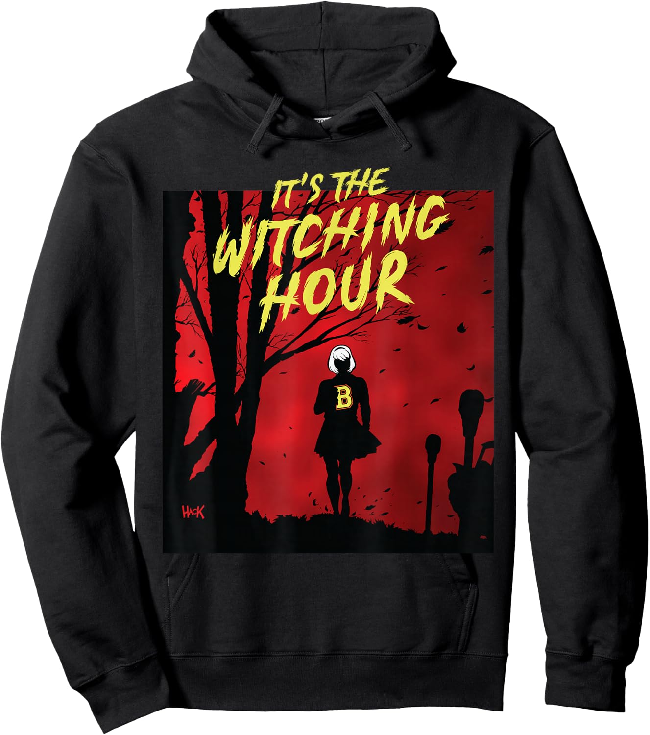 Chilling Adventures of Sabrina Witching Hour Hoodie - Hoodie | Black
