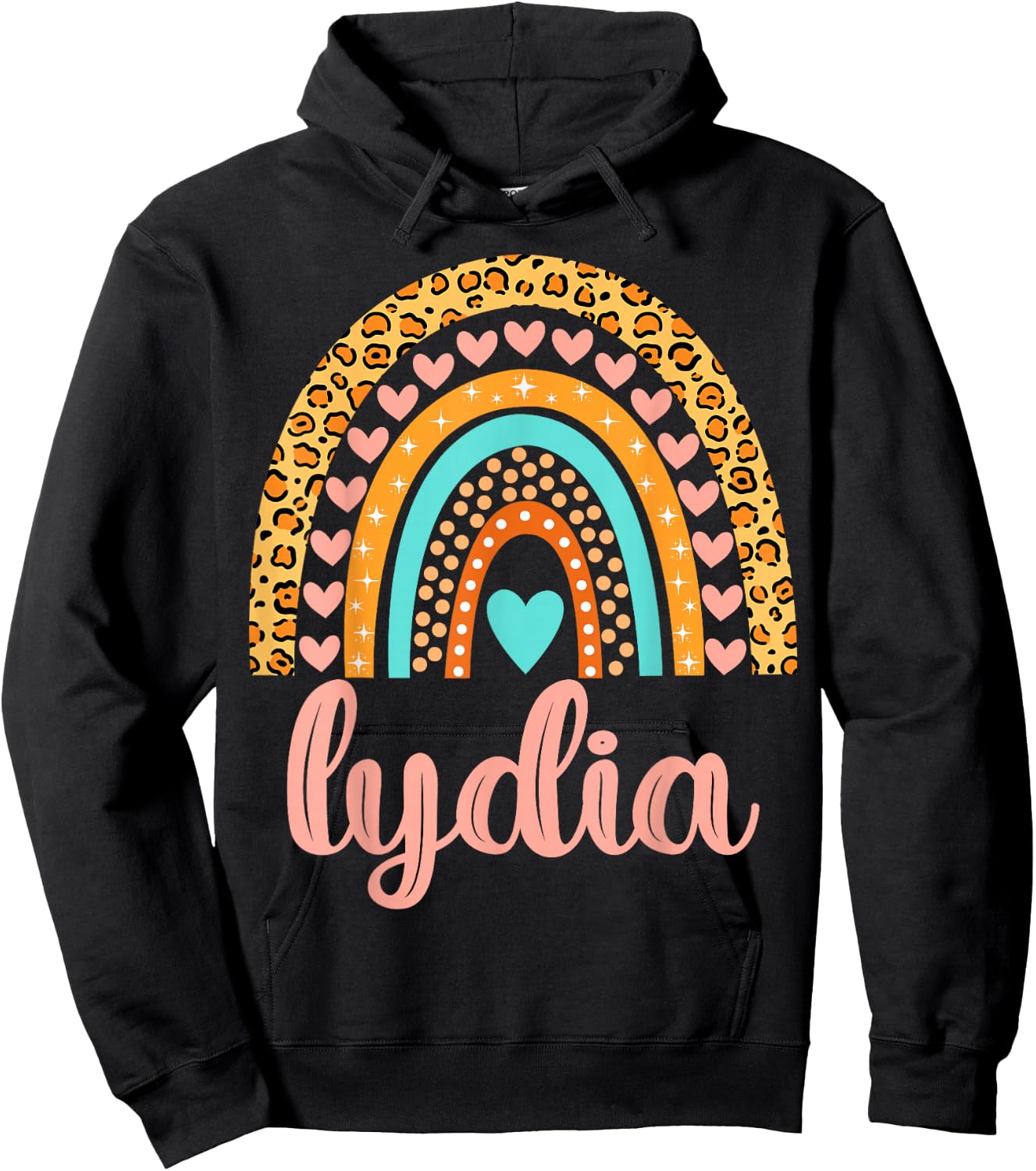 Lydia Lydia Name Birthday Shirt Gift Hoodie - Hoodie | Black