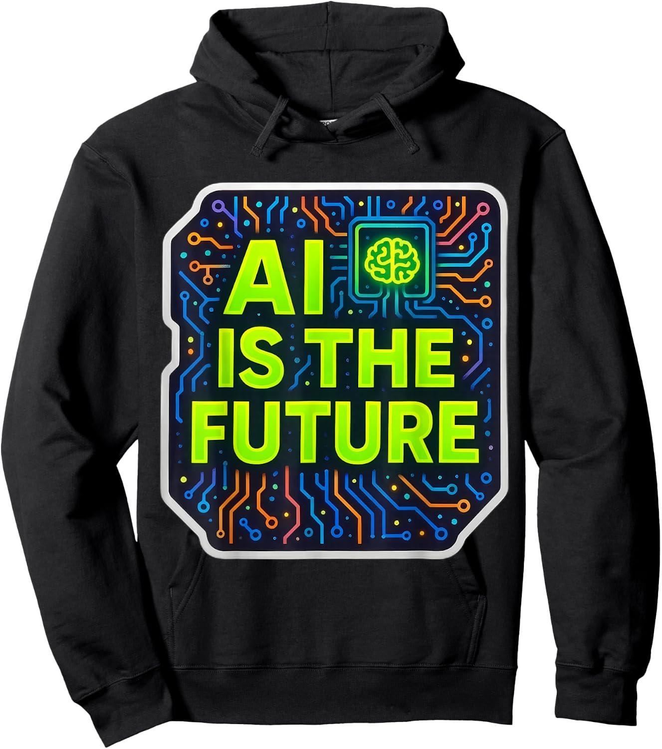 AI is The Future Specialist Engineer Lover User Consultant Hoodie - Hoodie | Black