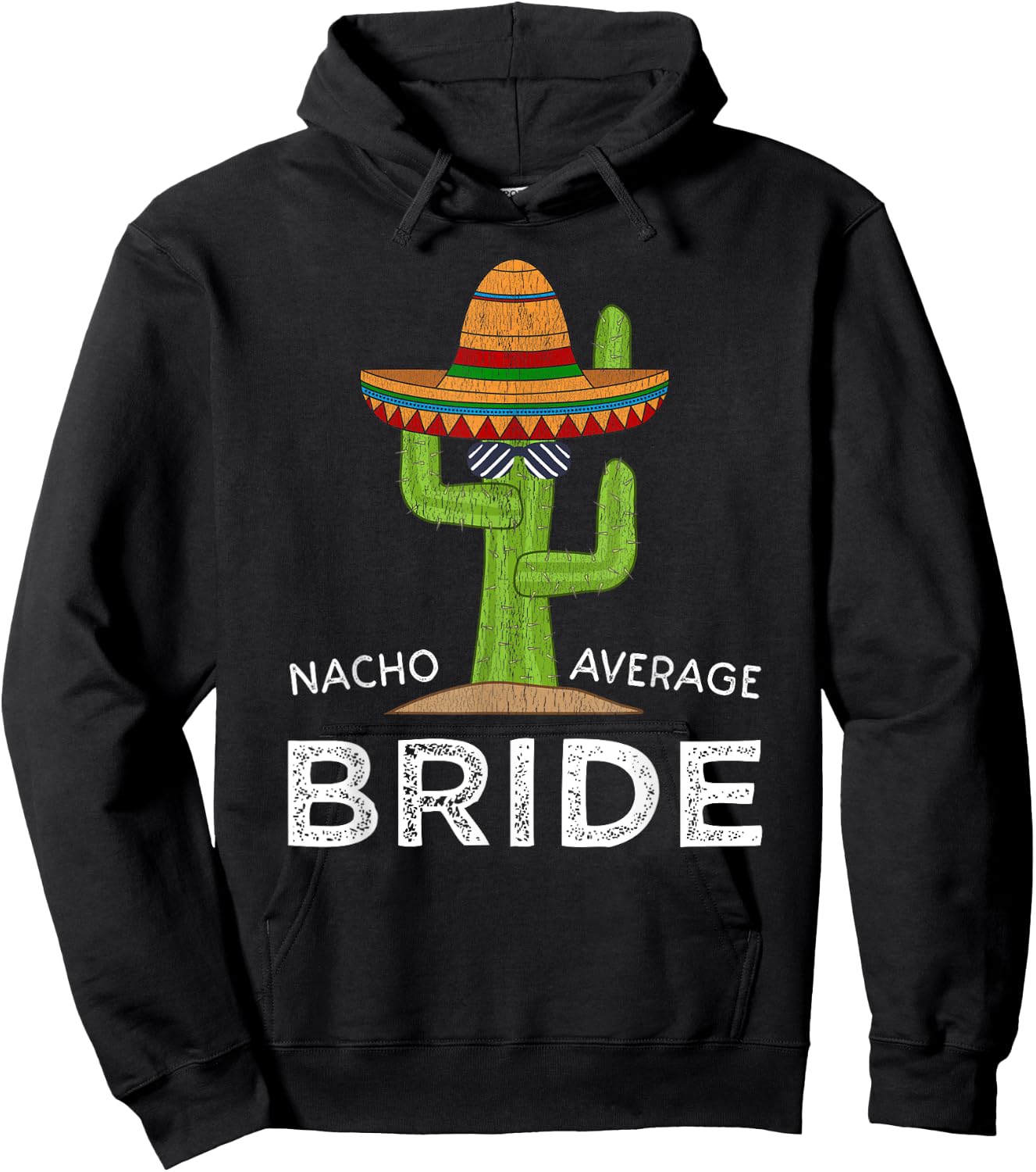 Fun Hilarious Bride Humor | Funny Saying Bride Hoodie - Hoodie | Black