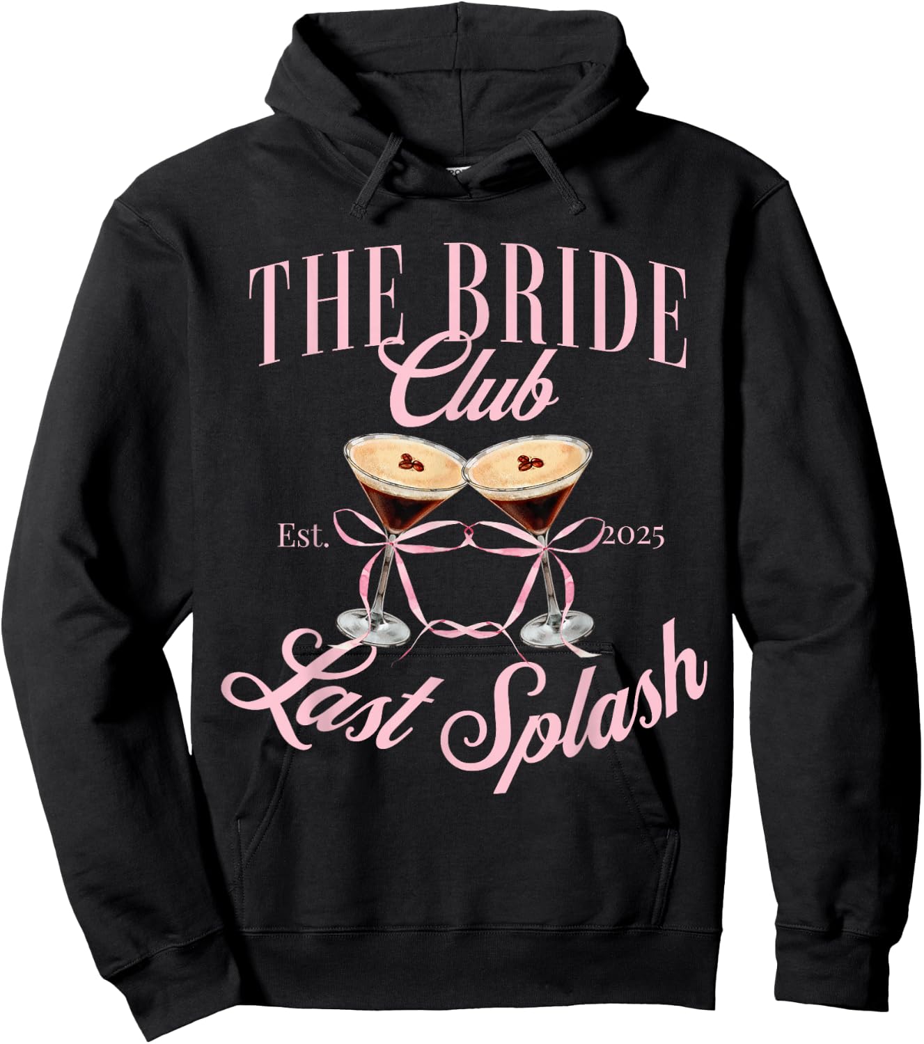 The Bach club 2025 Last Splash Bachelorette girls trip Hoodie - Hoodie | Black