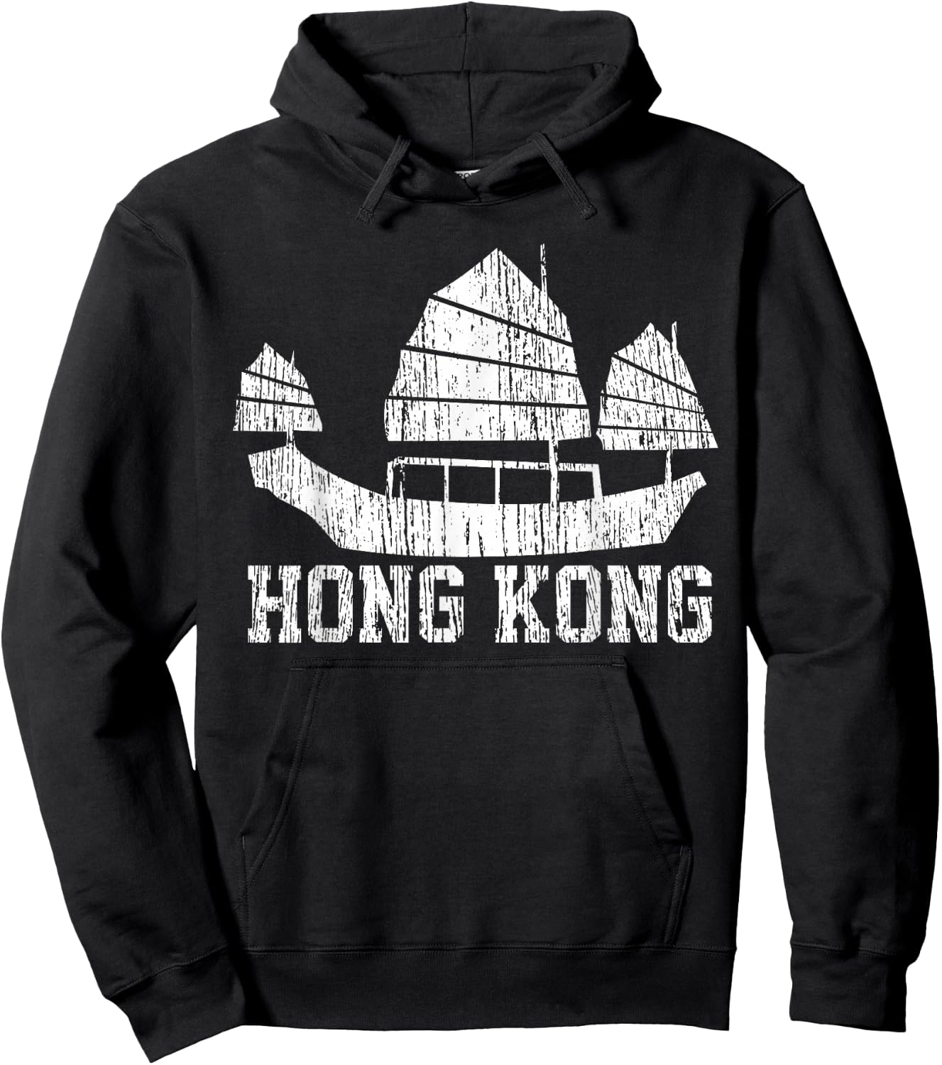 Hong Kong Hoodie - Hoodie | Black