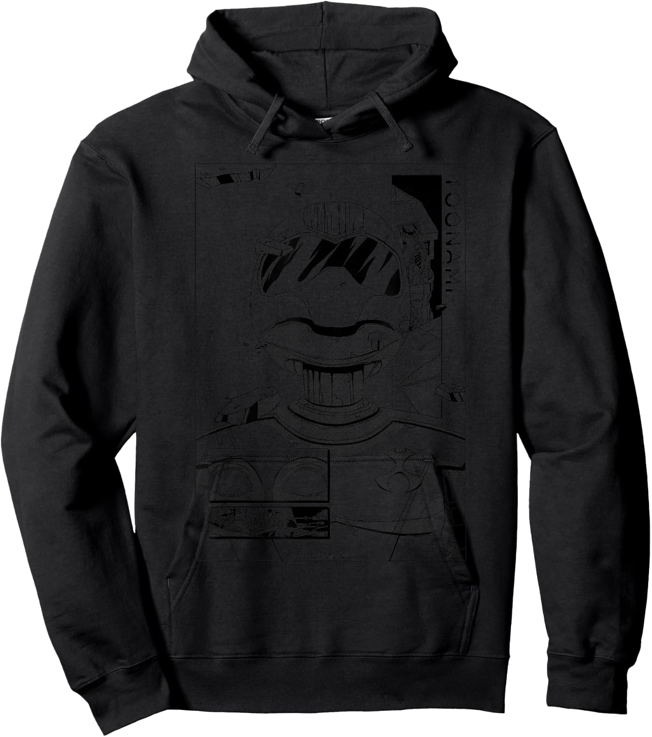 Adult Swim Toonami T.O.M. Rubble Hoodie - Hoodie | Black