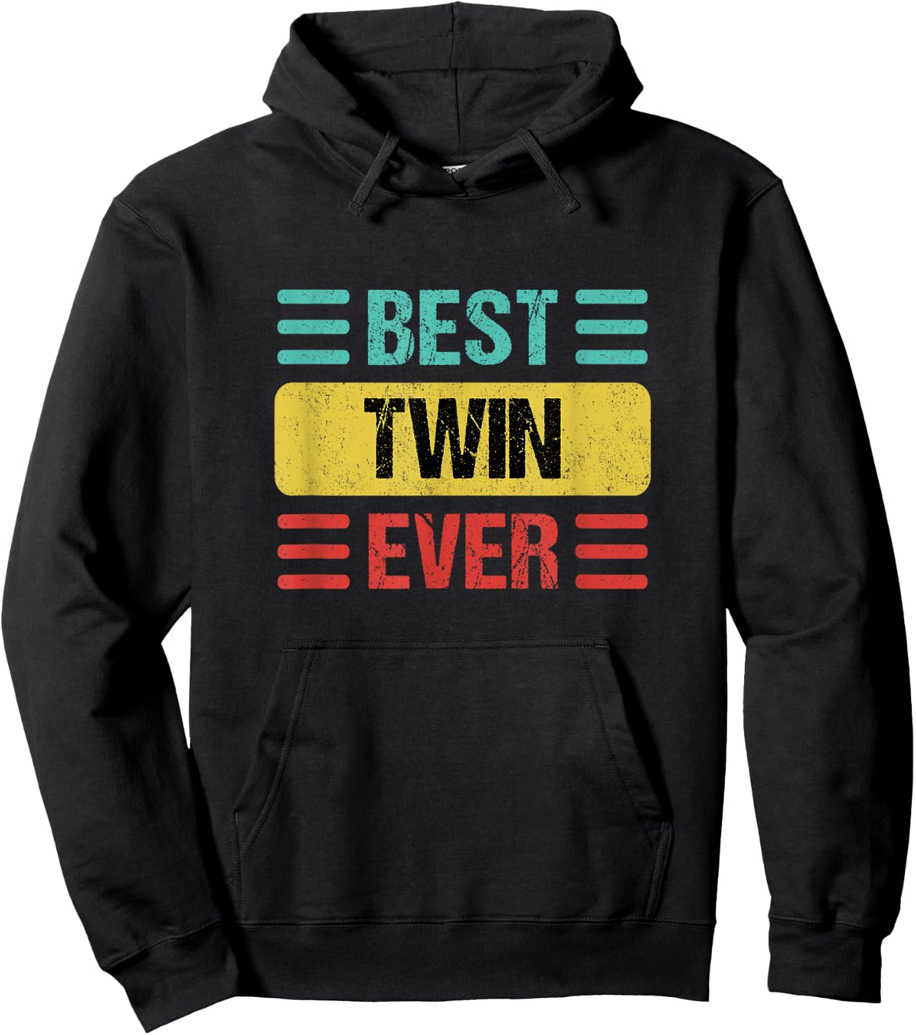 Twin Shirts & Gifts -Adults, -Kids Black Twin Hoodie - Hoodie | Black