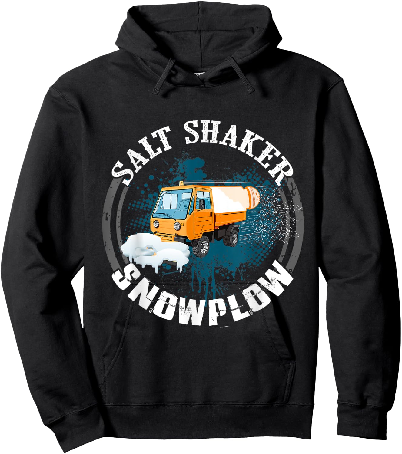 Salt Shaker CB Talk Truck Driver Hoodie - Hoodie | Black