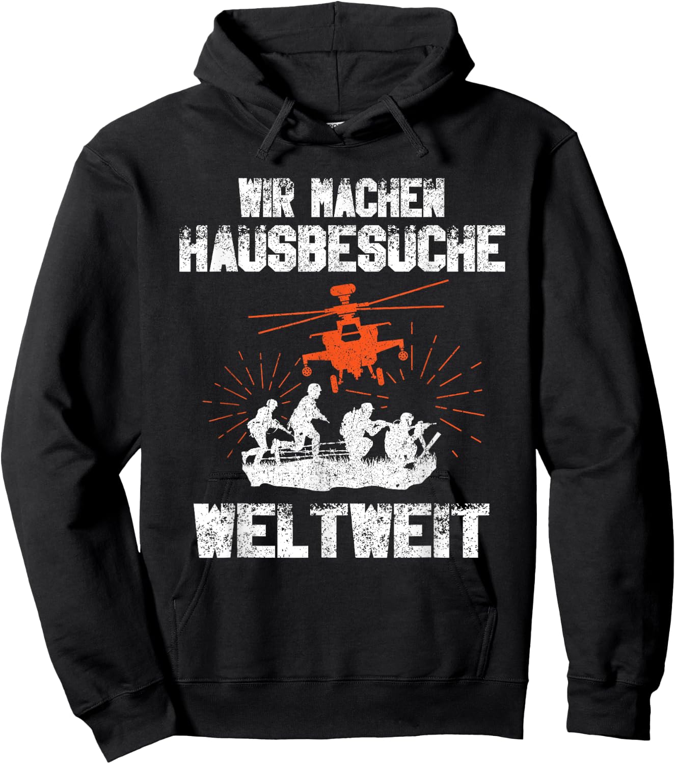 German army elite soldiers - KSK special forces military Hoodie - Hoodie | Black