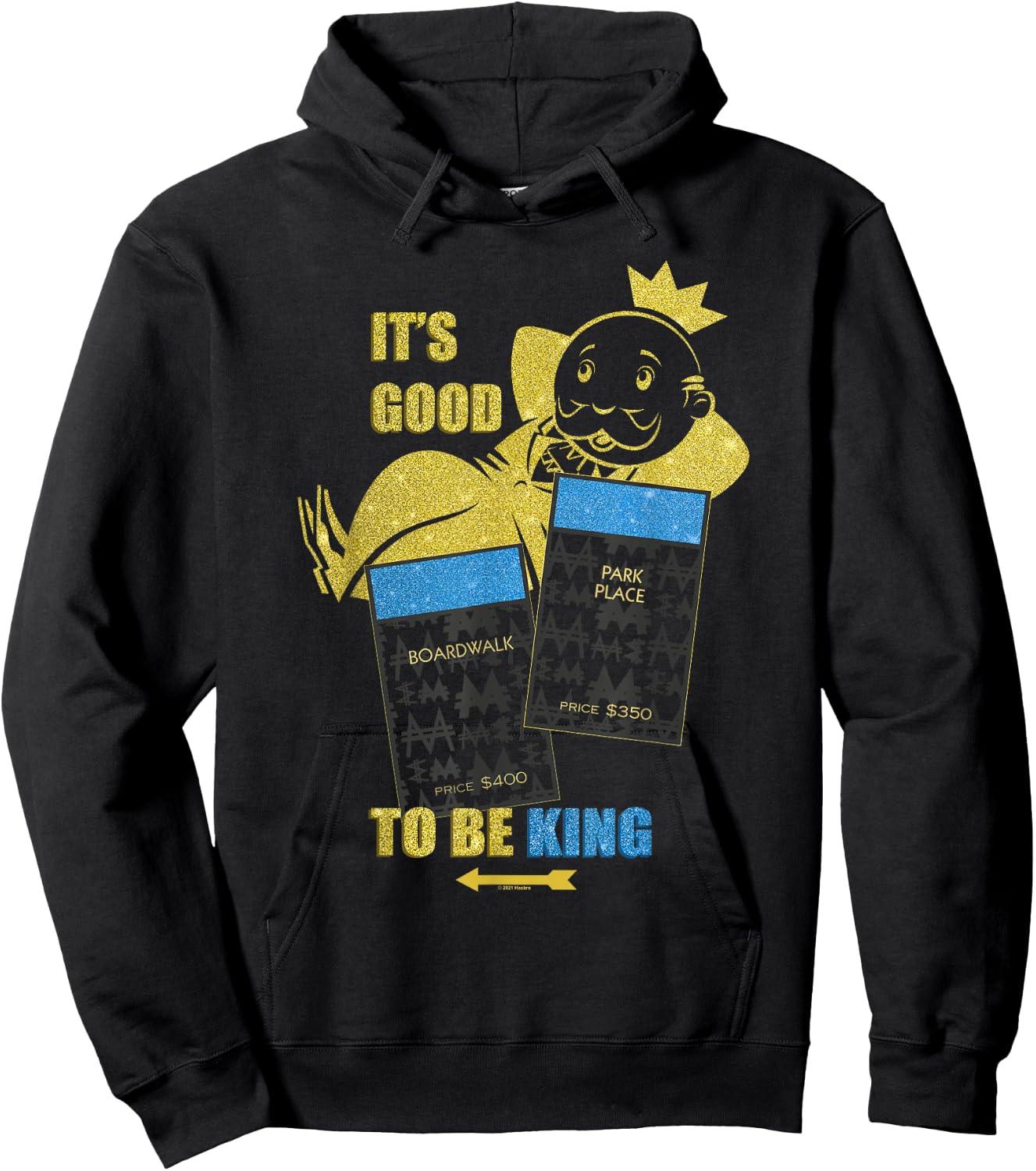 Monopoly Good to Be King Hoodie - Hoodie | Black