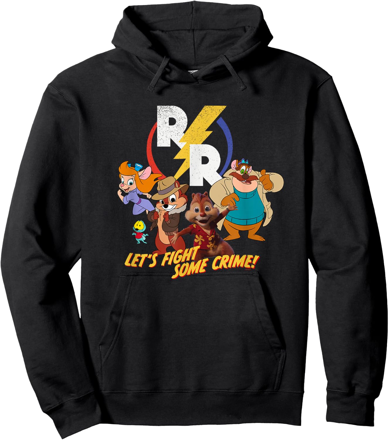 Disney Chip 'N Dale Rescue Rangers Hoodie - Hoodie | Black