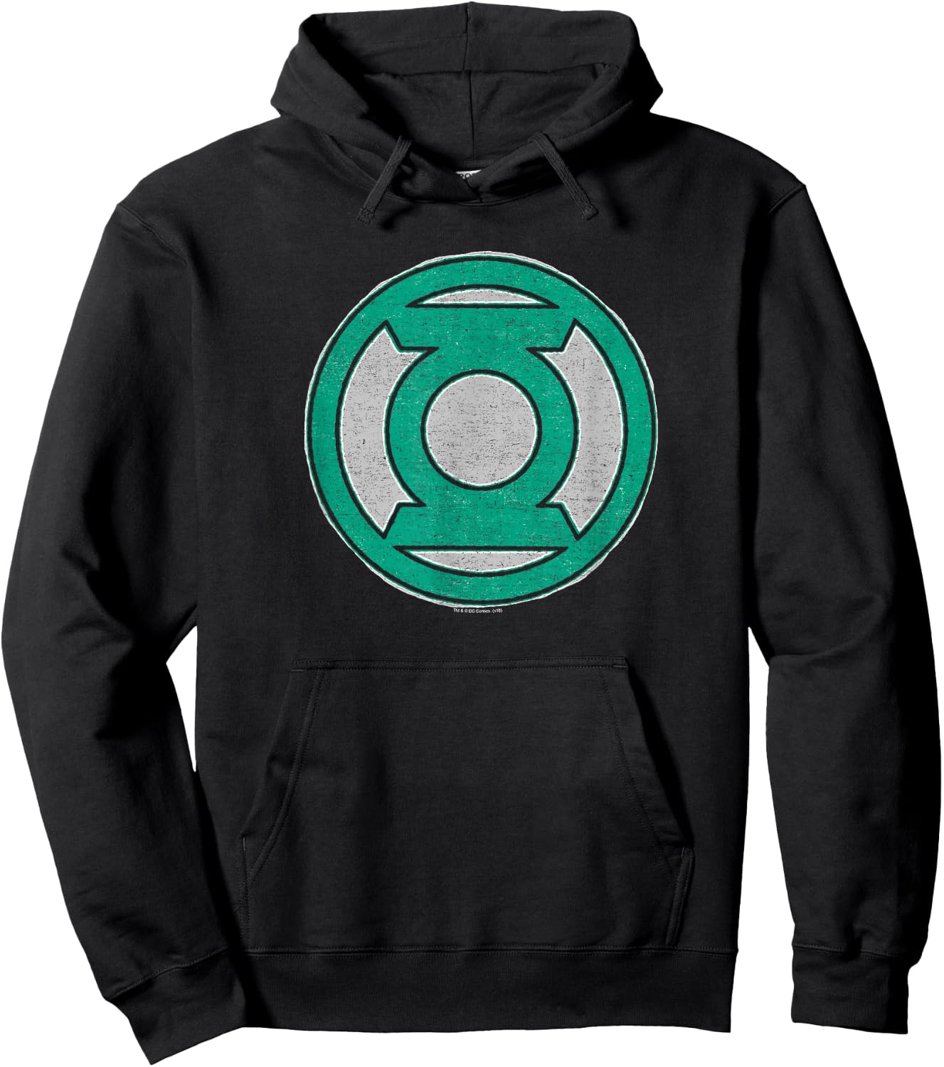 Green Lantern Hand Me Down Black Hoodie - Hoodie | Black