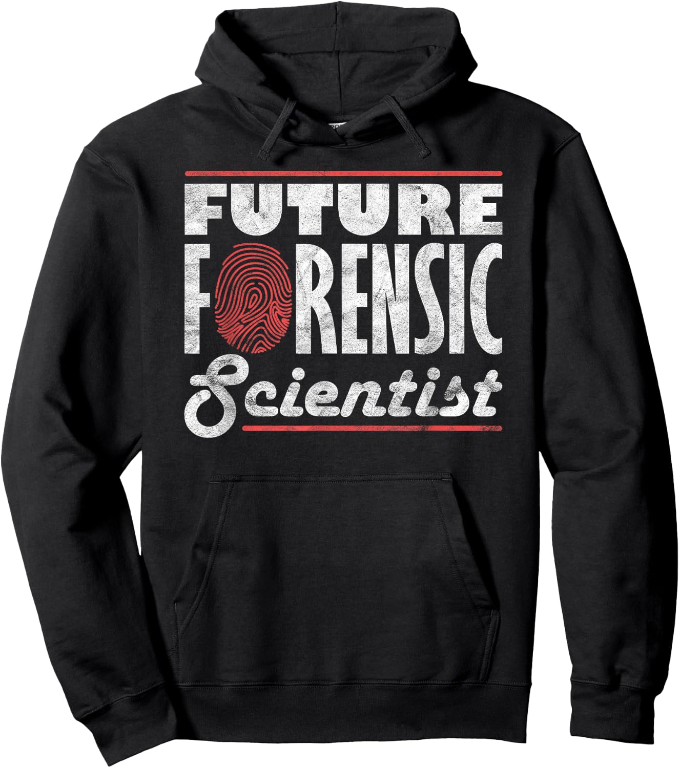 Forensic Scientist Forensic Future Forensic Scientist Hoodie - Hoodie | Black