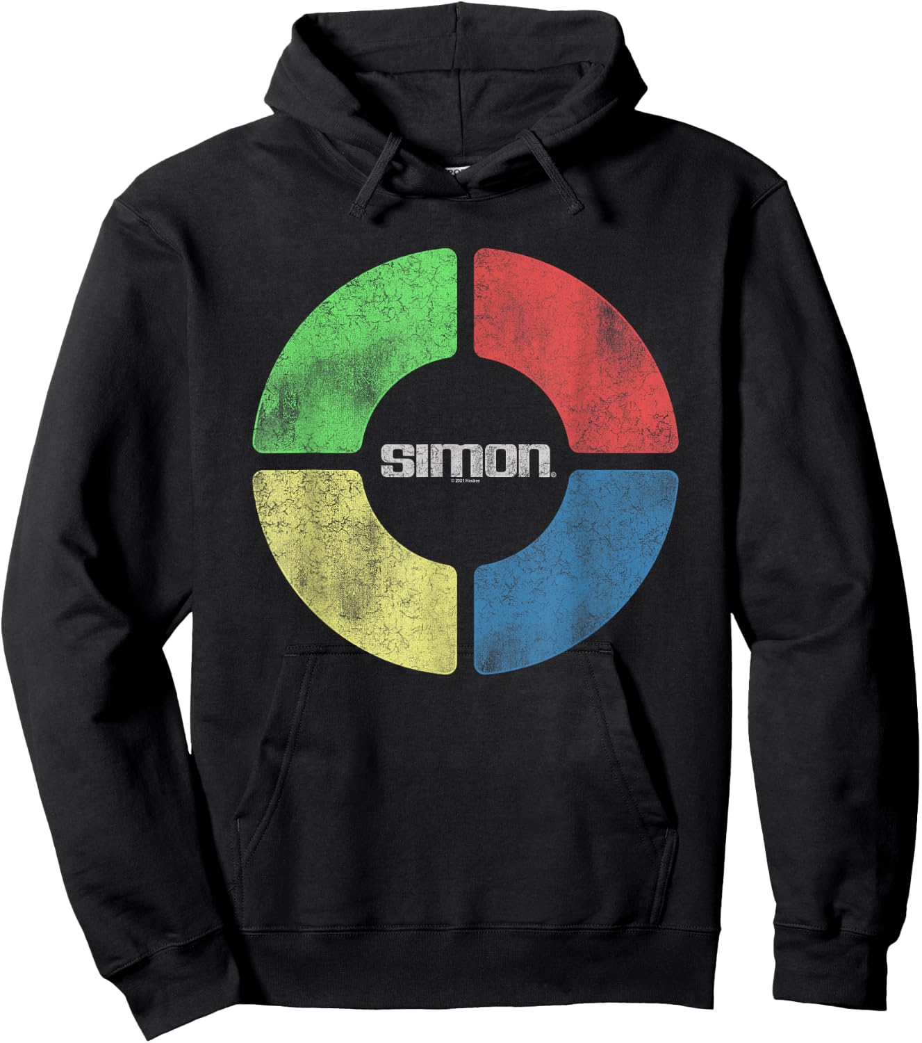 Simon Simple Simon Distressed Hoodie - Hoodie | Black