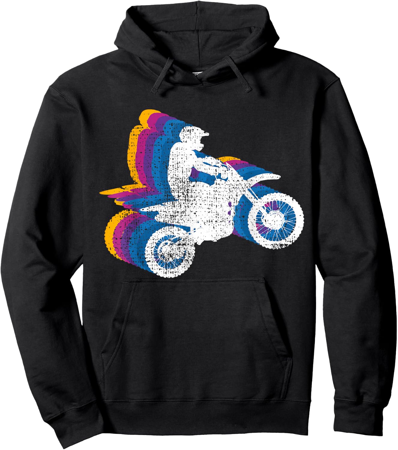 Motocross Motorcross Dirt Bike Gift Hoodie - Hoodie | Black