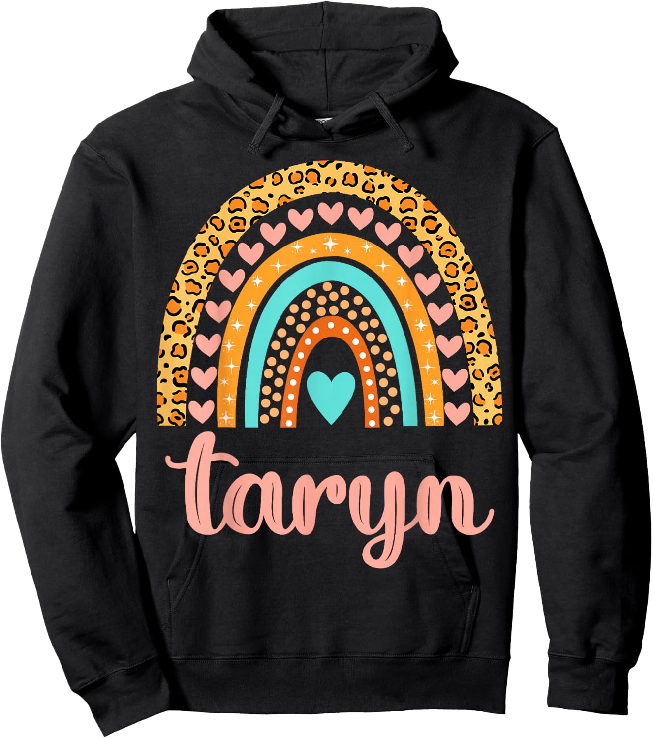 Taryn Taryn Name Birthday Shirt Gift Hoodie - Hoodie | Black
