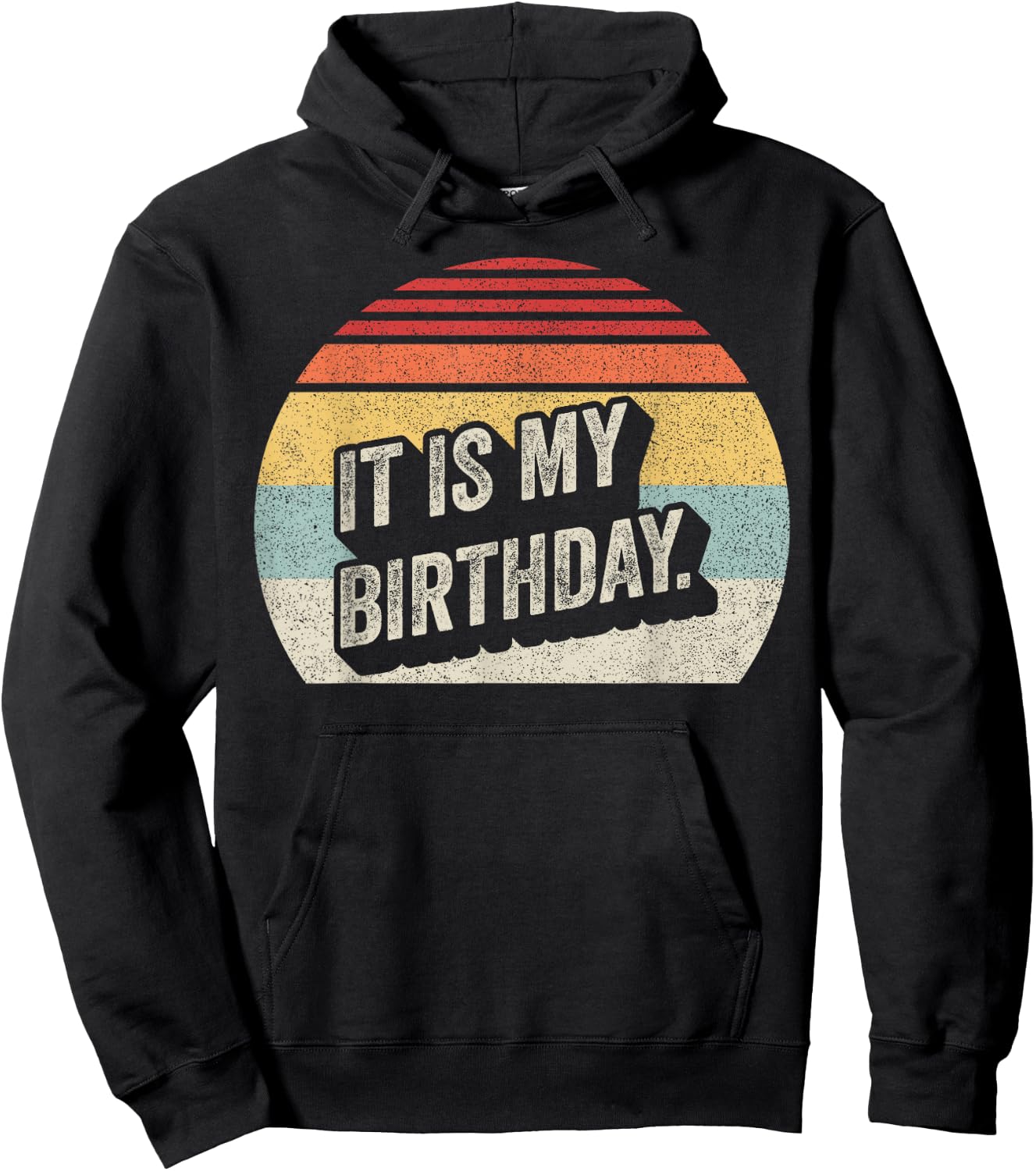Catch Some Rays Retro Vintage It Is My Birthday Hoodie - Hoodie | Black