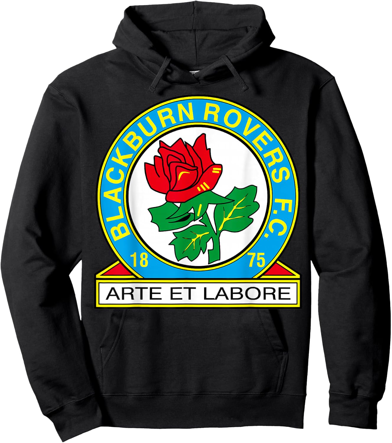 Blackburn Rovers FC logo Hoodie - Hoodie | Black