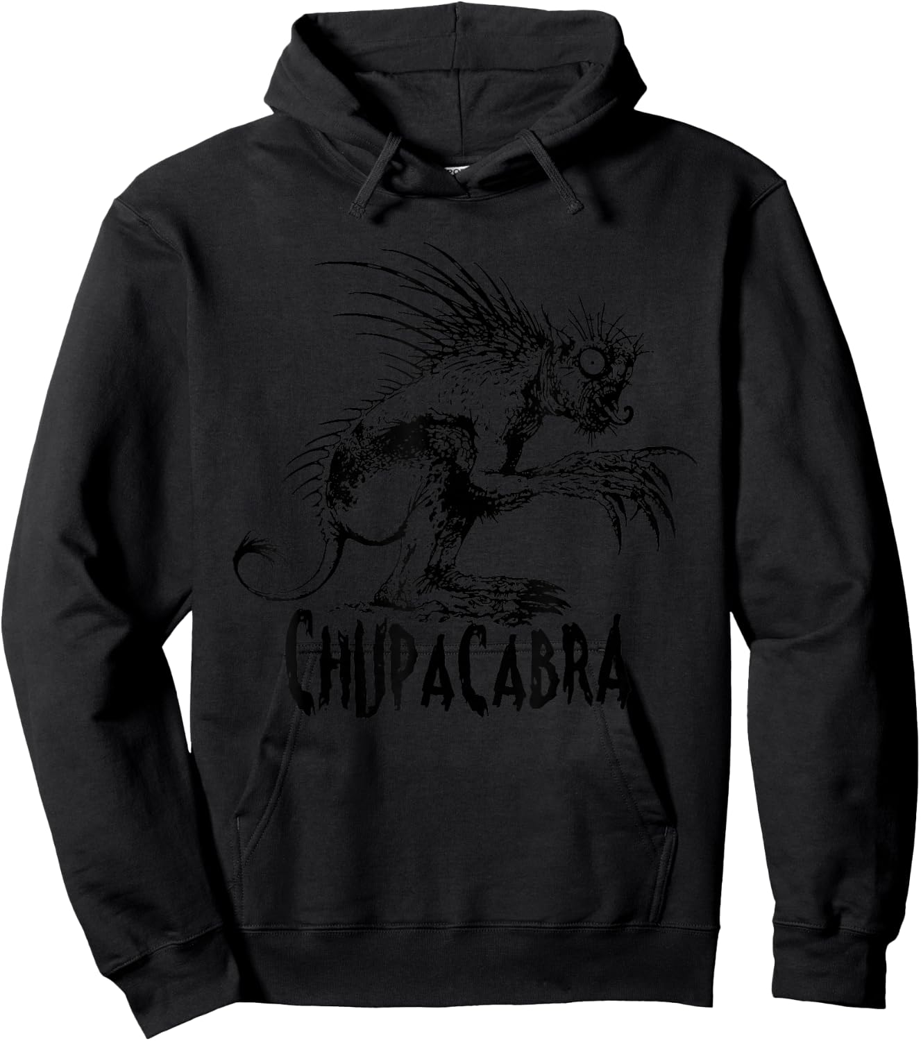 Chupacabra | Goat Sucker From Puerto Rico Cryptids Hoodie - Hoodie | Black