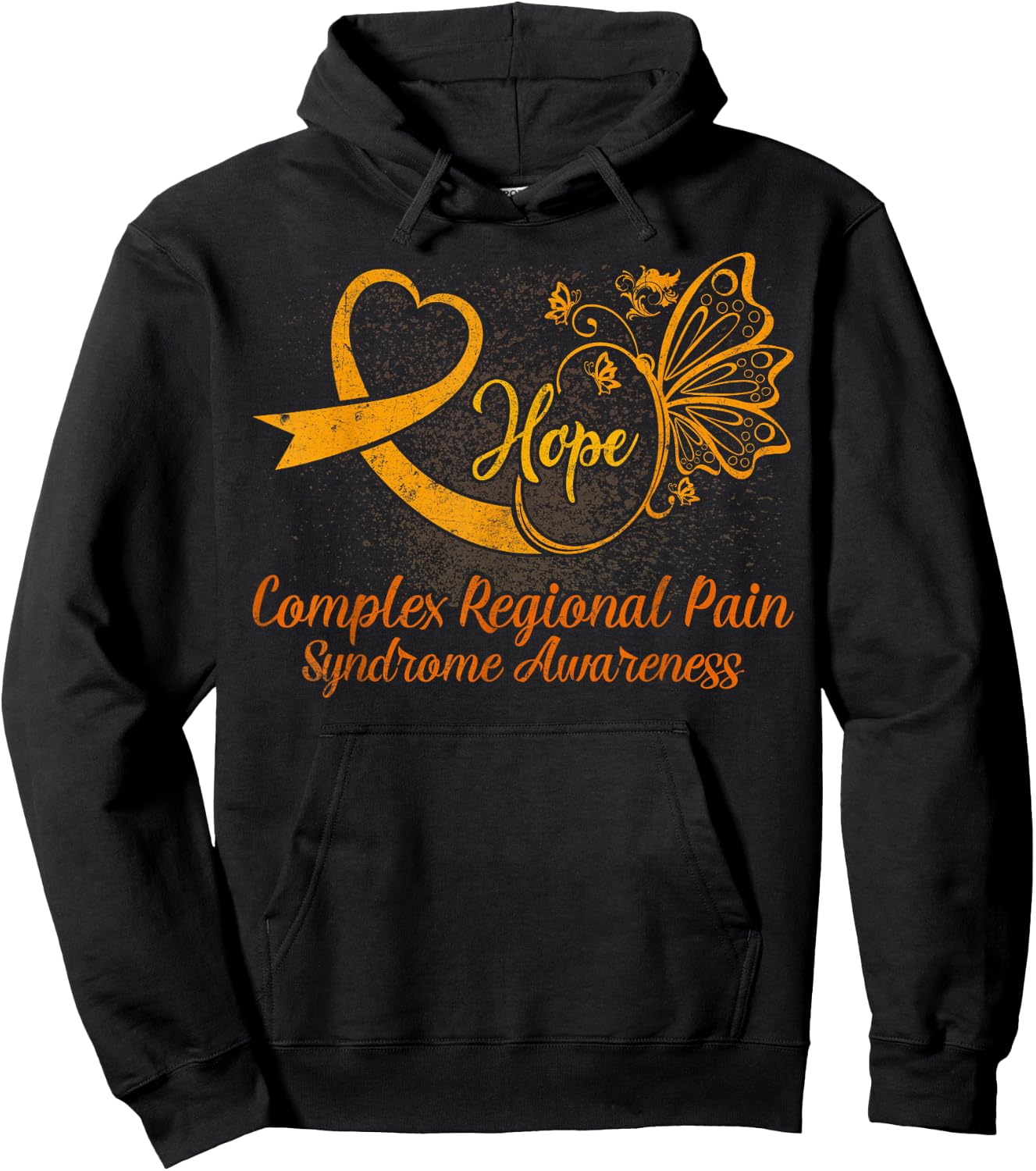 CRPS Awareness Complex Regional Pain Syndrome Novelty Hoodie - Hoodie | Black