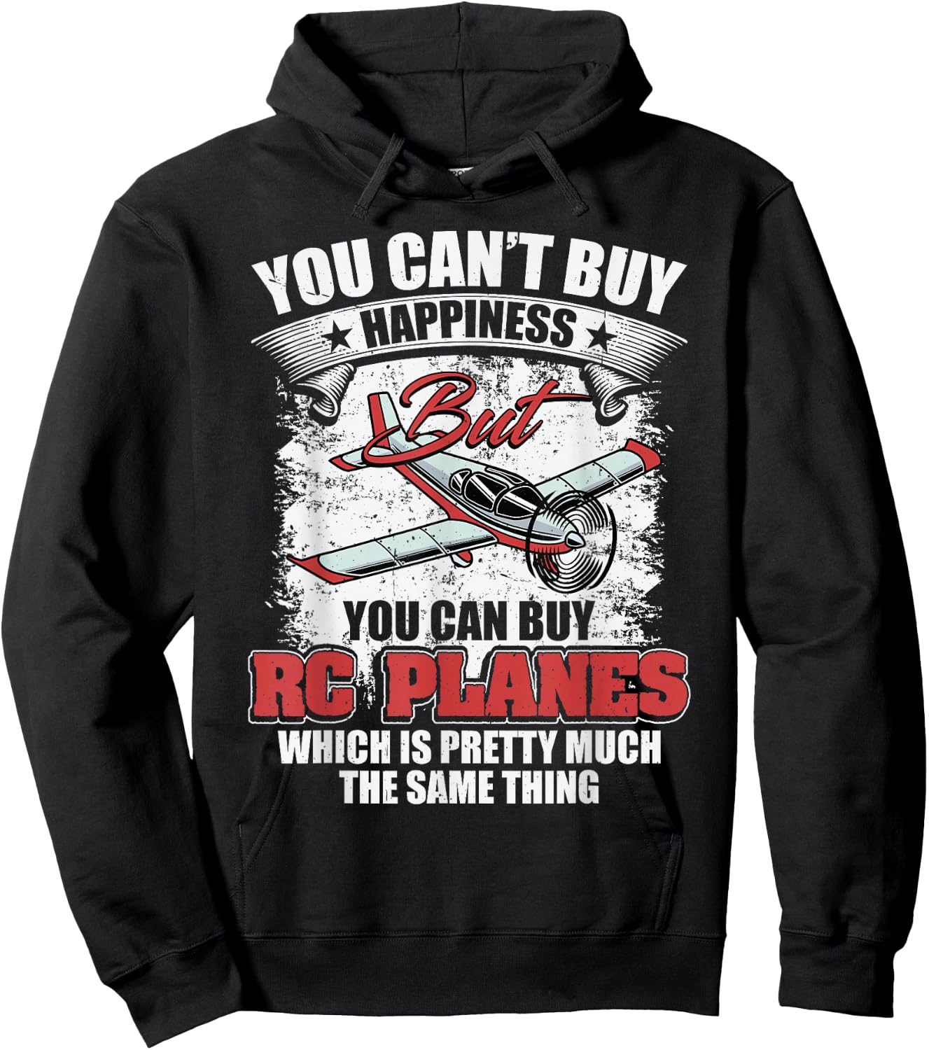 Radio Controlled Planes RC Airplane Fighter Jet RC Plane Hoodie - Hoodie | Black