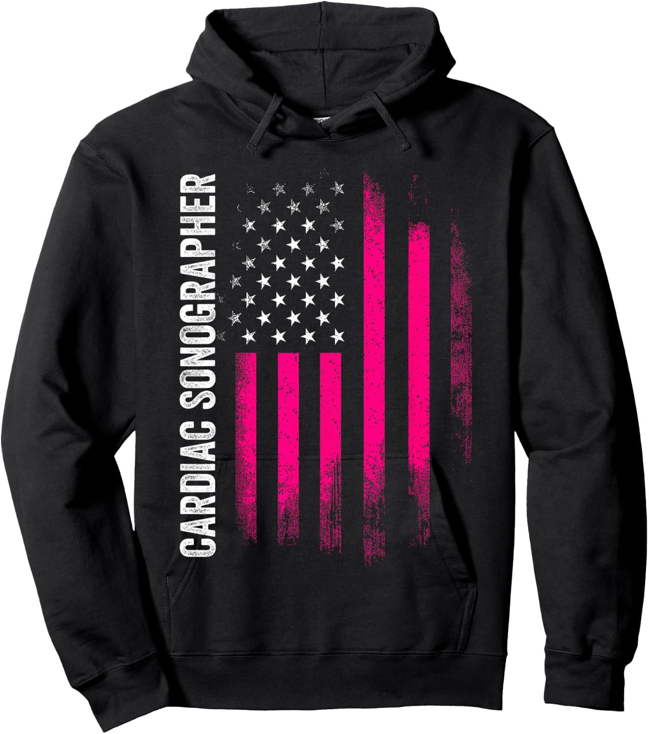 Cardiac Sonographer Echo Tech RDCS Hoodie - Hoodie | Black