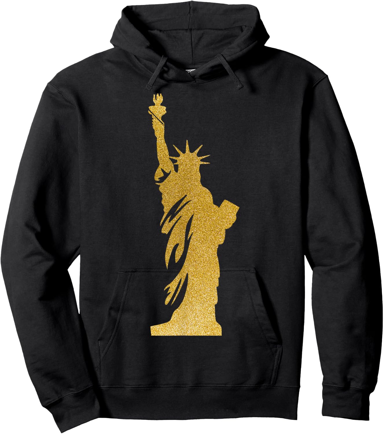 Statue of Liberty Souvenir New York Hoodie - Hoodie | Black