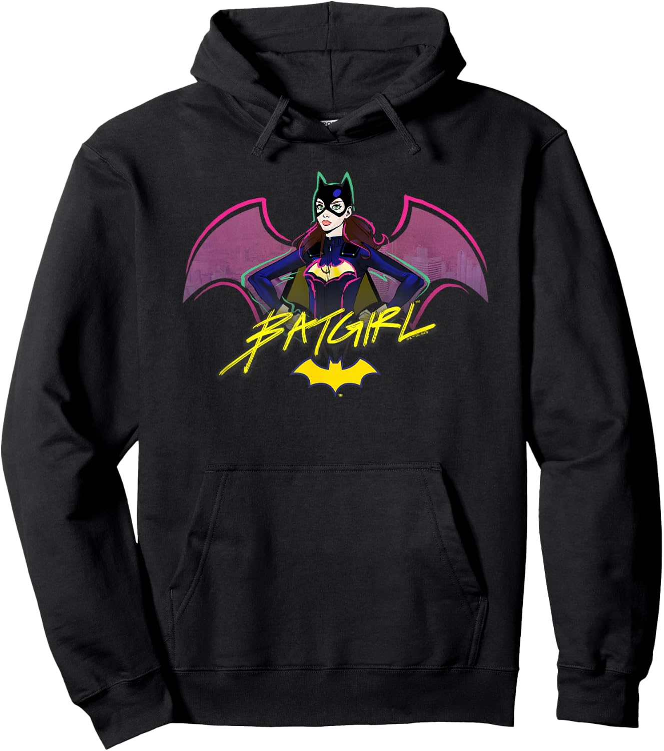 Batman Batgirl Hoodie - Hoodie | Black