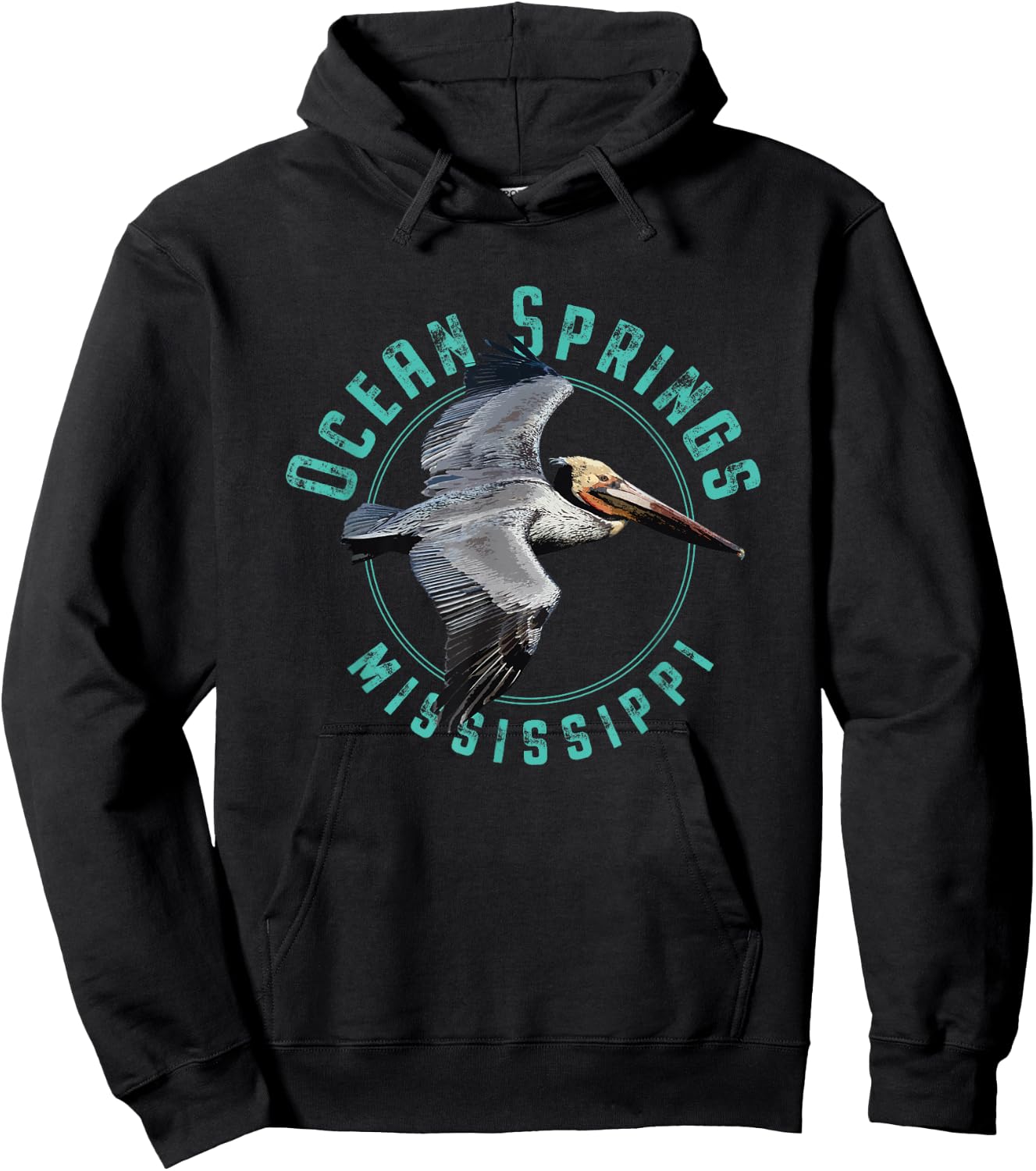 Ocean Springs Mississippi Hoodie - Hoodie | Black