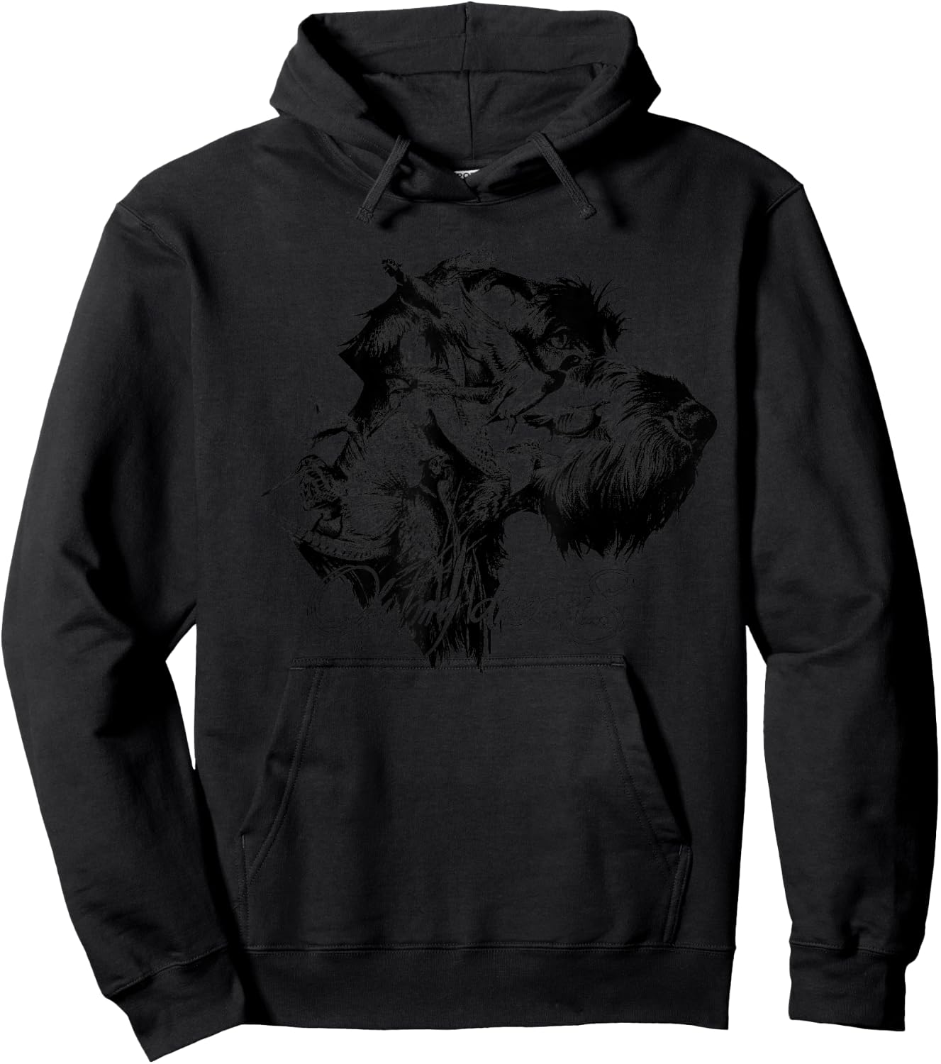 German Wire Hair Hoodie - Hoodie | Black