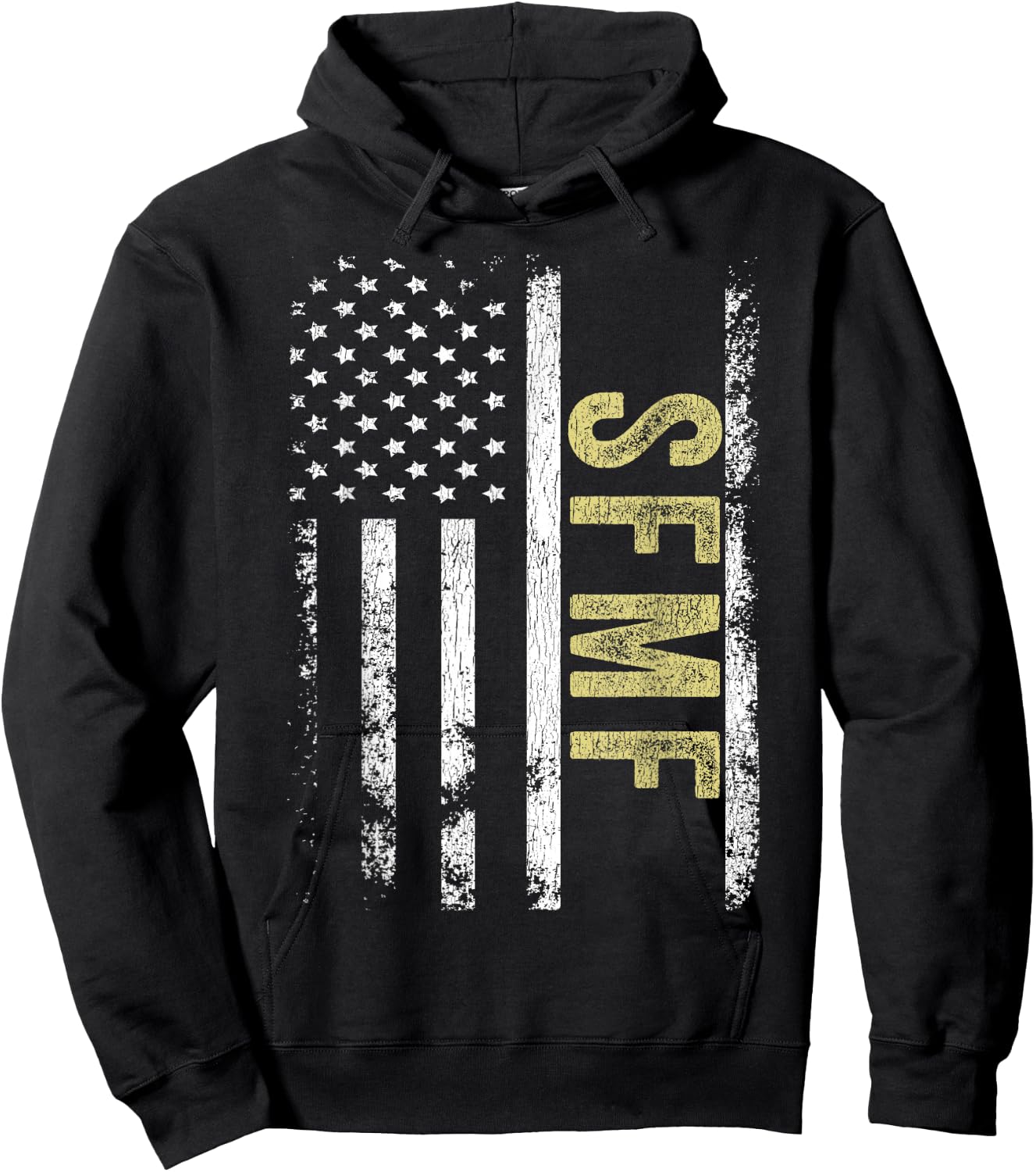 SFMF Funny Military Slang Military Pride American Soldier Hoodie - Hoodie | Black